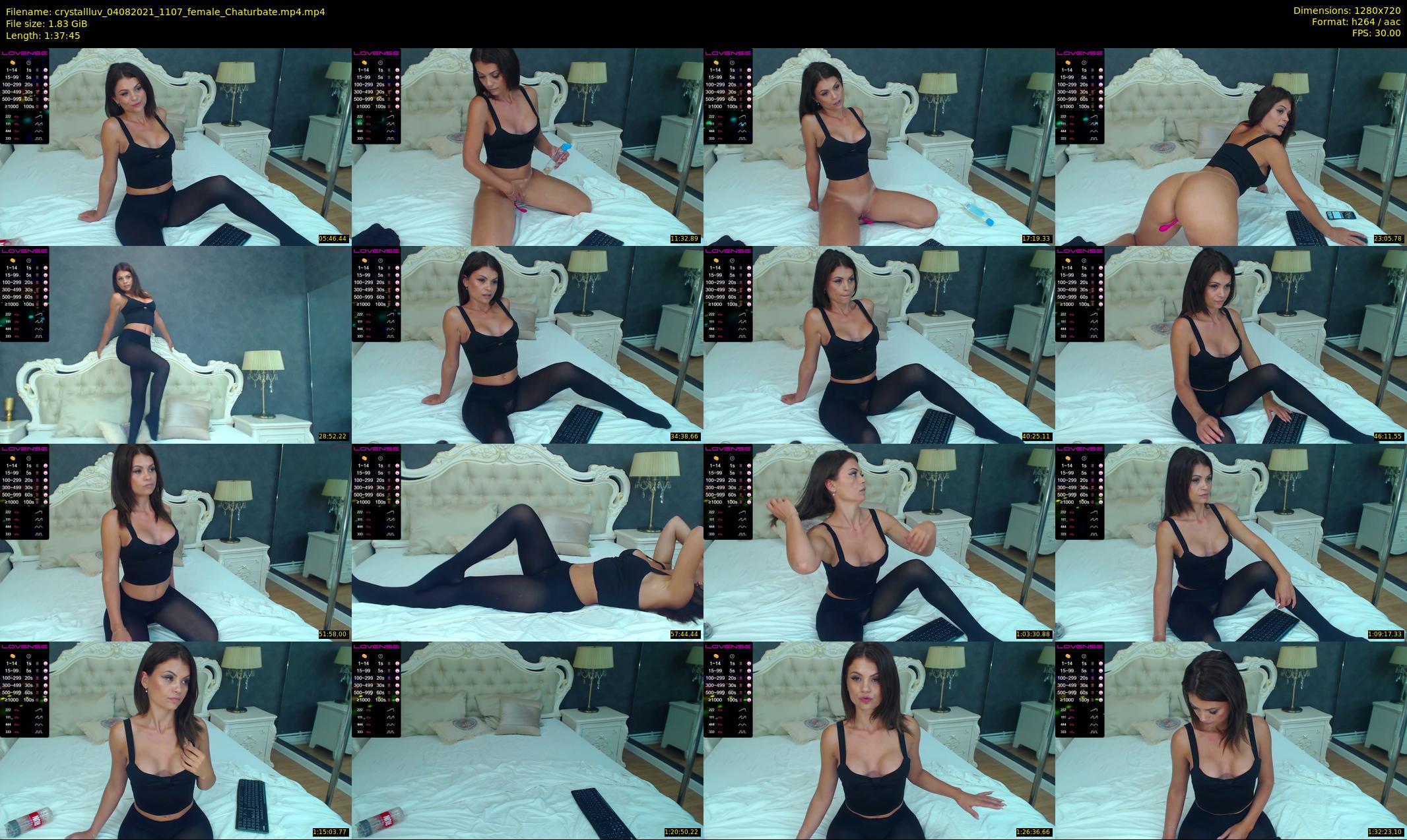 crystallluv — 98 minute Chaturbate female cam show recording, 720p, Aug 4, 2021