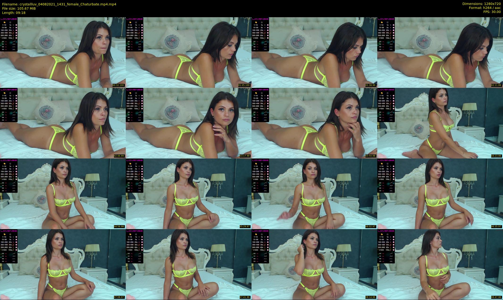 crystallluv — 10 minute Chaturbate female cam show recording, 720p, Aug 4, 2021
