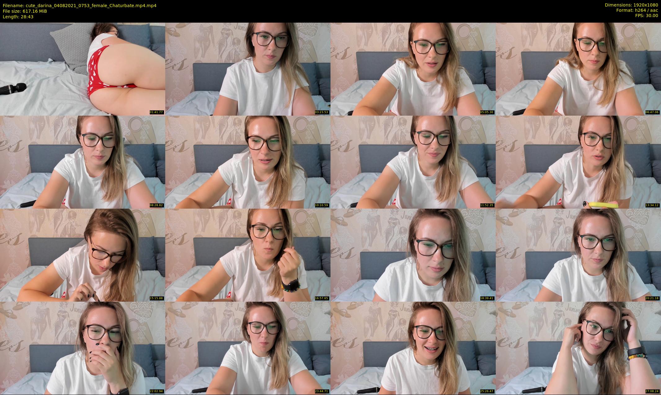 cute_darina — 29 minute Chaturbate female cam show recording, 1080p, Aug 4, 2021