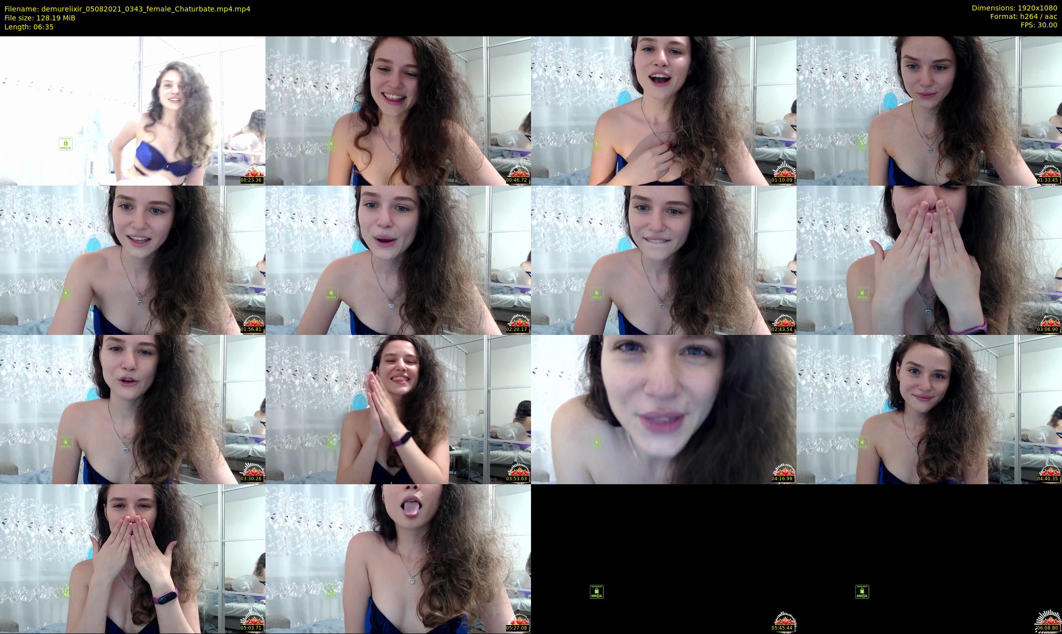 demurelixir — 7 minute Chaturbate female cam show recording, 1080p, Aug 5, 2021