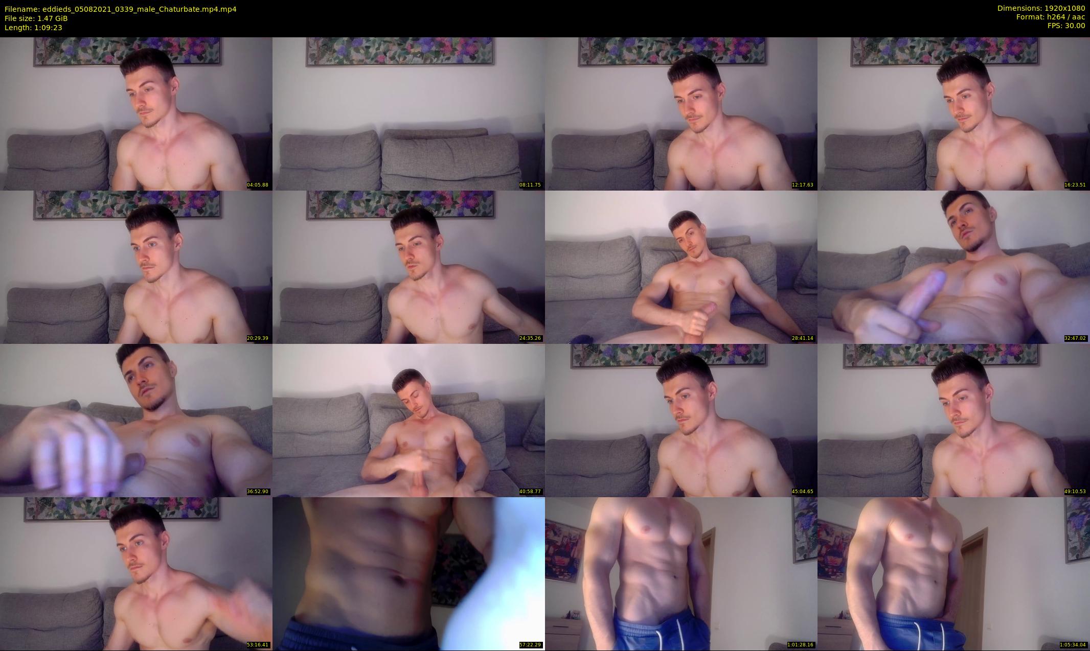 eddieds — 70 minute Chaturbate male cam show recording, 1080p, Aug 5, 2021