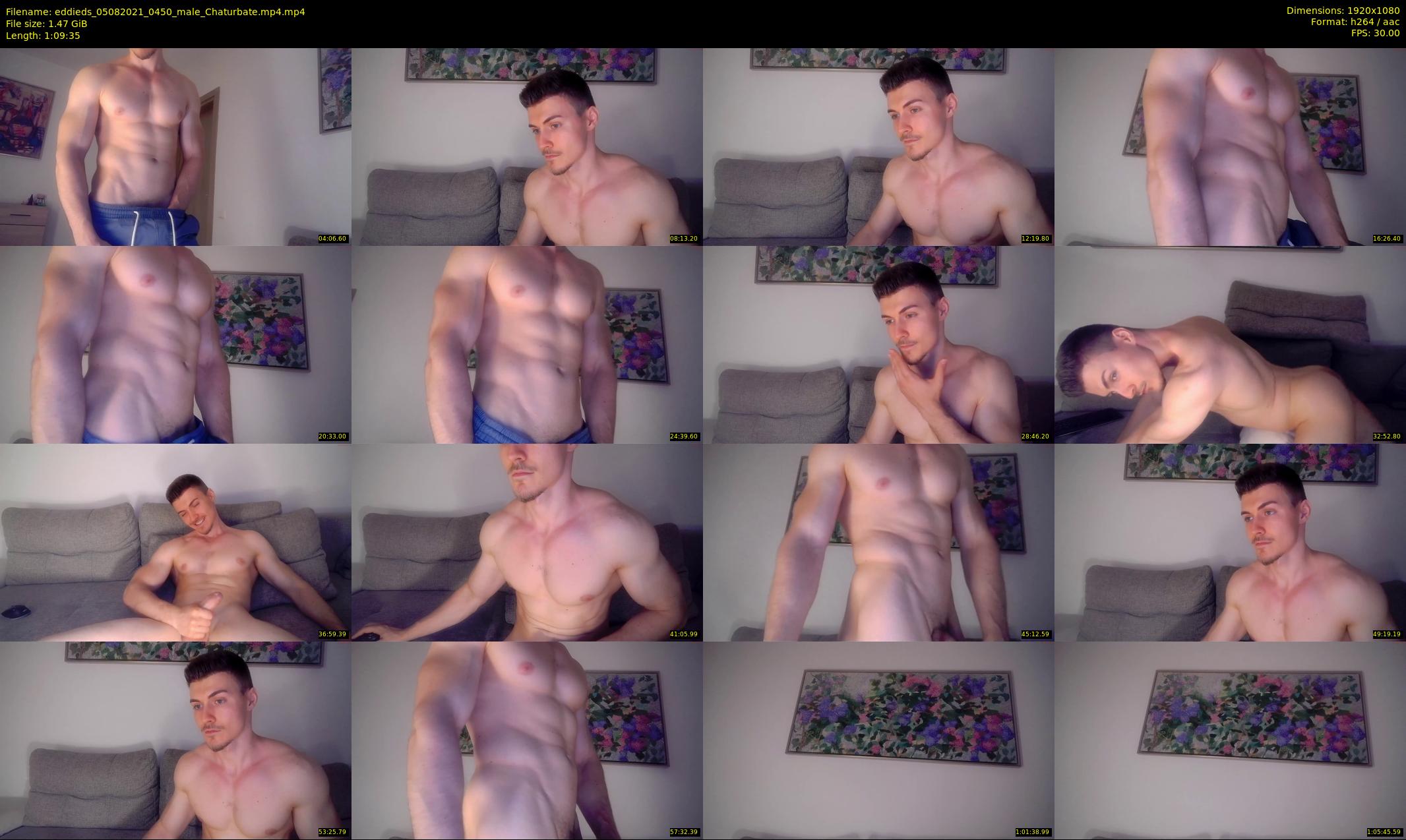 eddieds — 70 minute Chaturbate male cam show recording, 1080p, Aug 5, 2021