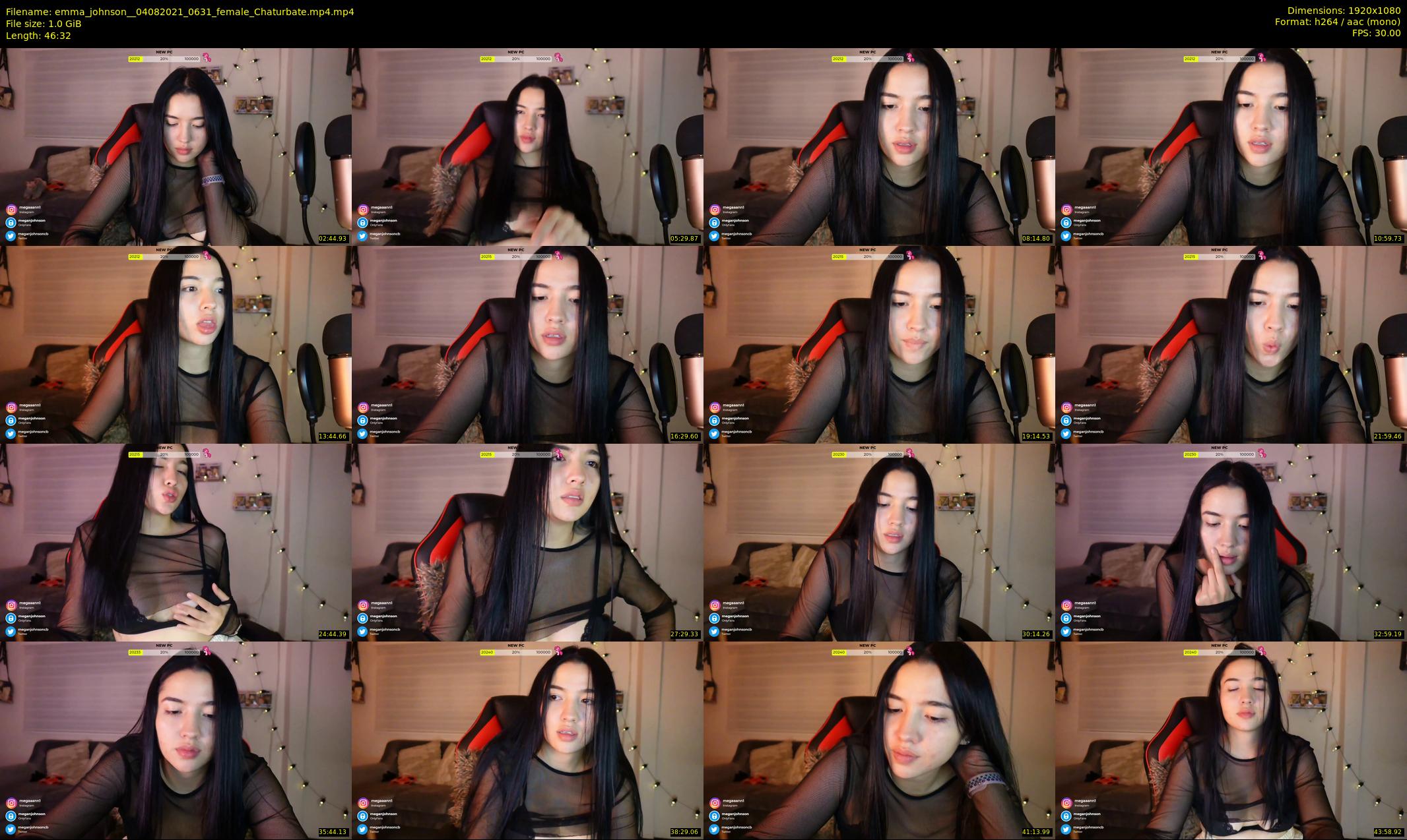 emma_johnson_ — 47 minute Chaturbate female cam show recording, 1080p, Aug 4, 2021