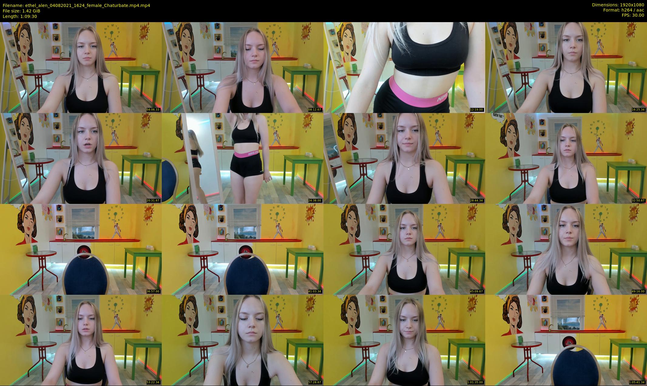 ethel_alen — 70 minute Chaturbate female cam show recording, 1080p, Aug 4, 2021