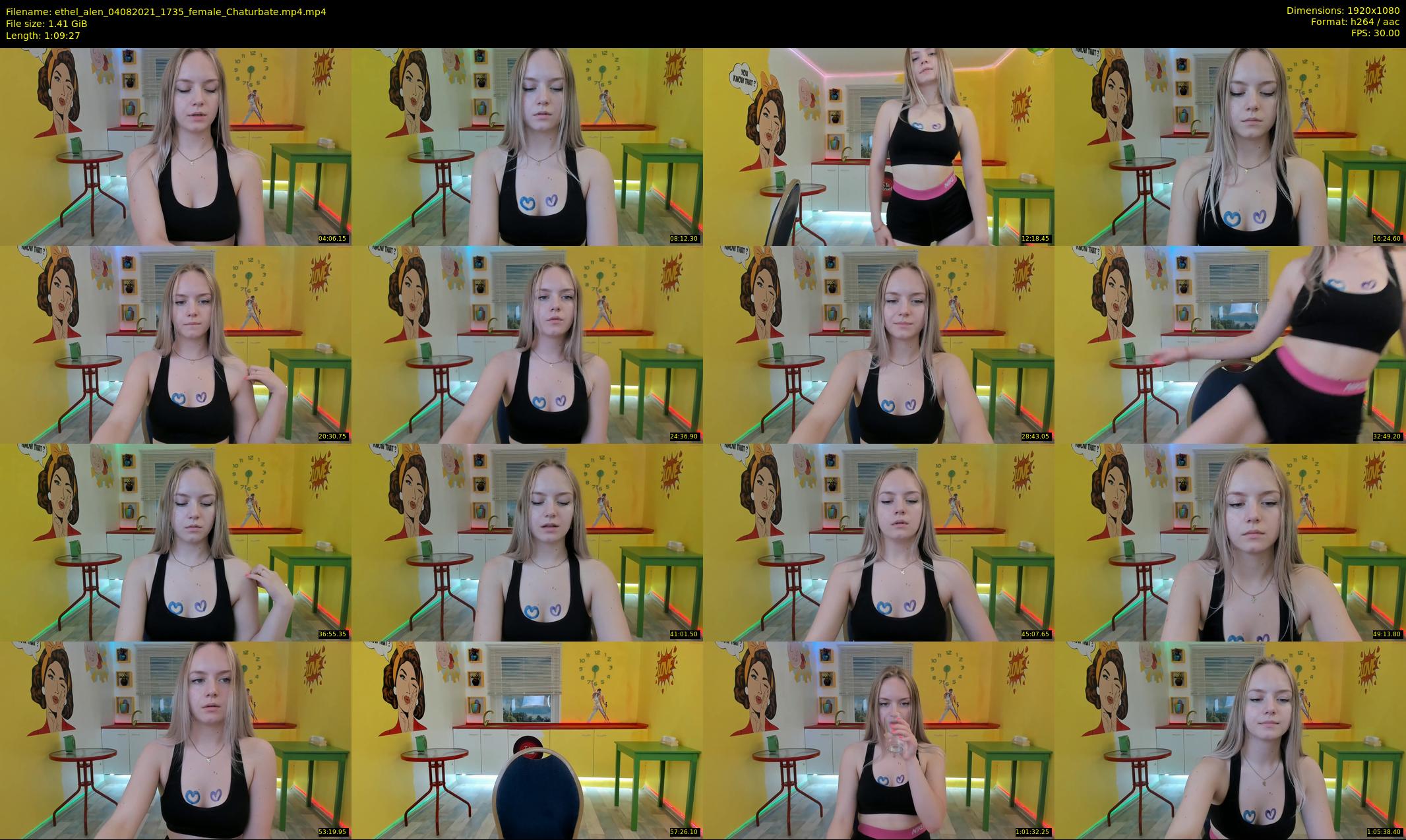 ethel_alen — 70 minute Chaturbate female cam show recording, 1080p, Aug 4, 2021