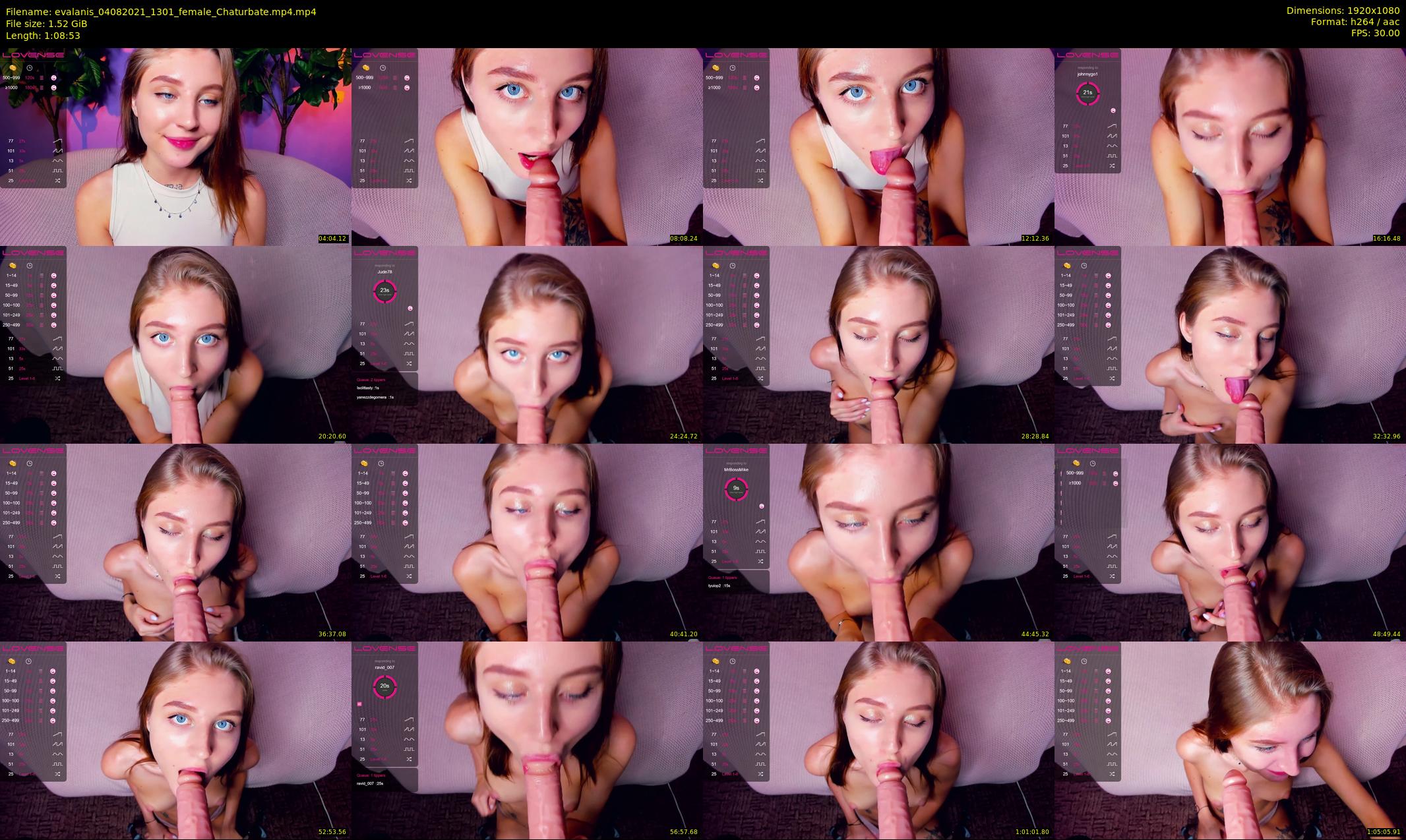 evalanis — 69 minute Chaturbate couple cam show recording, 1080p, Aug 4, 2021