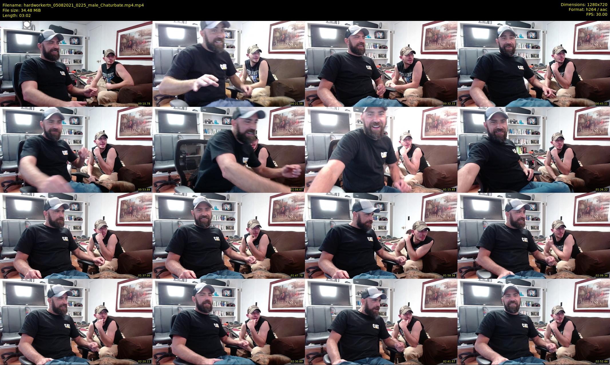 hardworkertn — 4 minute Chaturbate male cam show recording, 720p, Aug 5, 2021