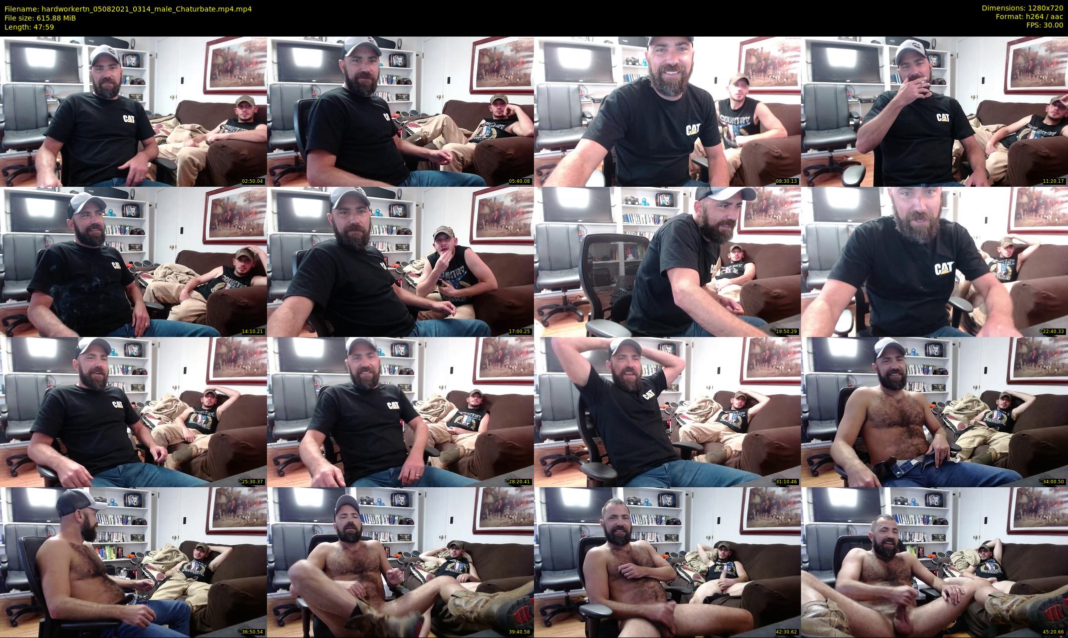 hardworkertn — 48 minute Chaturbate male cam show recording, 720p, Aug 5, 2021