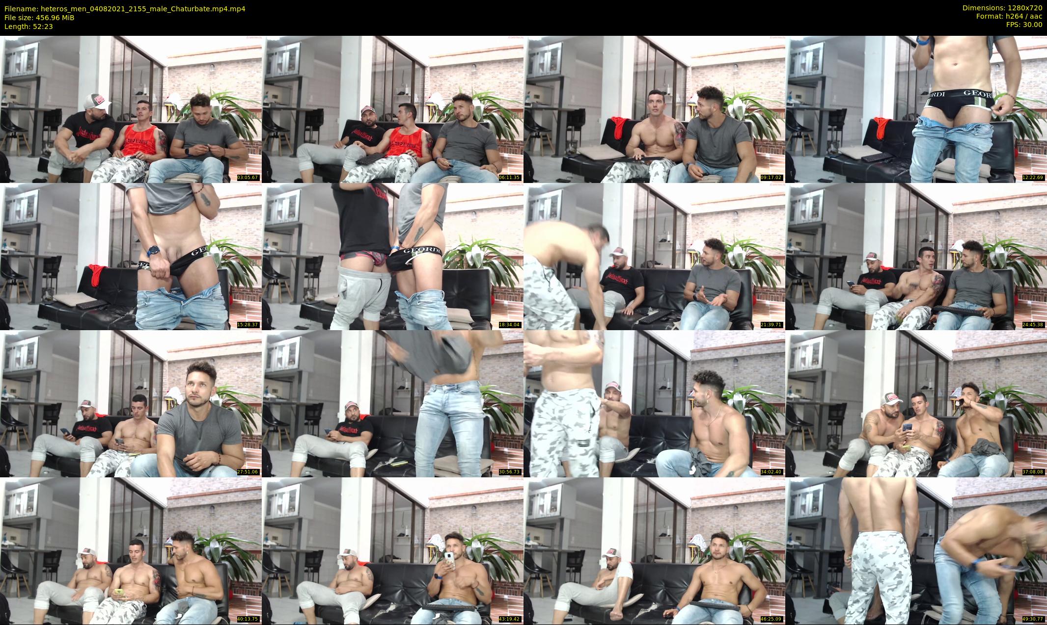 heteros_men — 53 minute Chaturbate male cam show recording, 720p, Aug 4, 2021