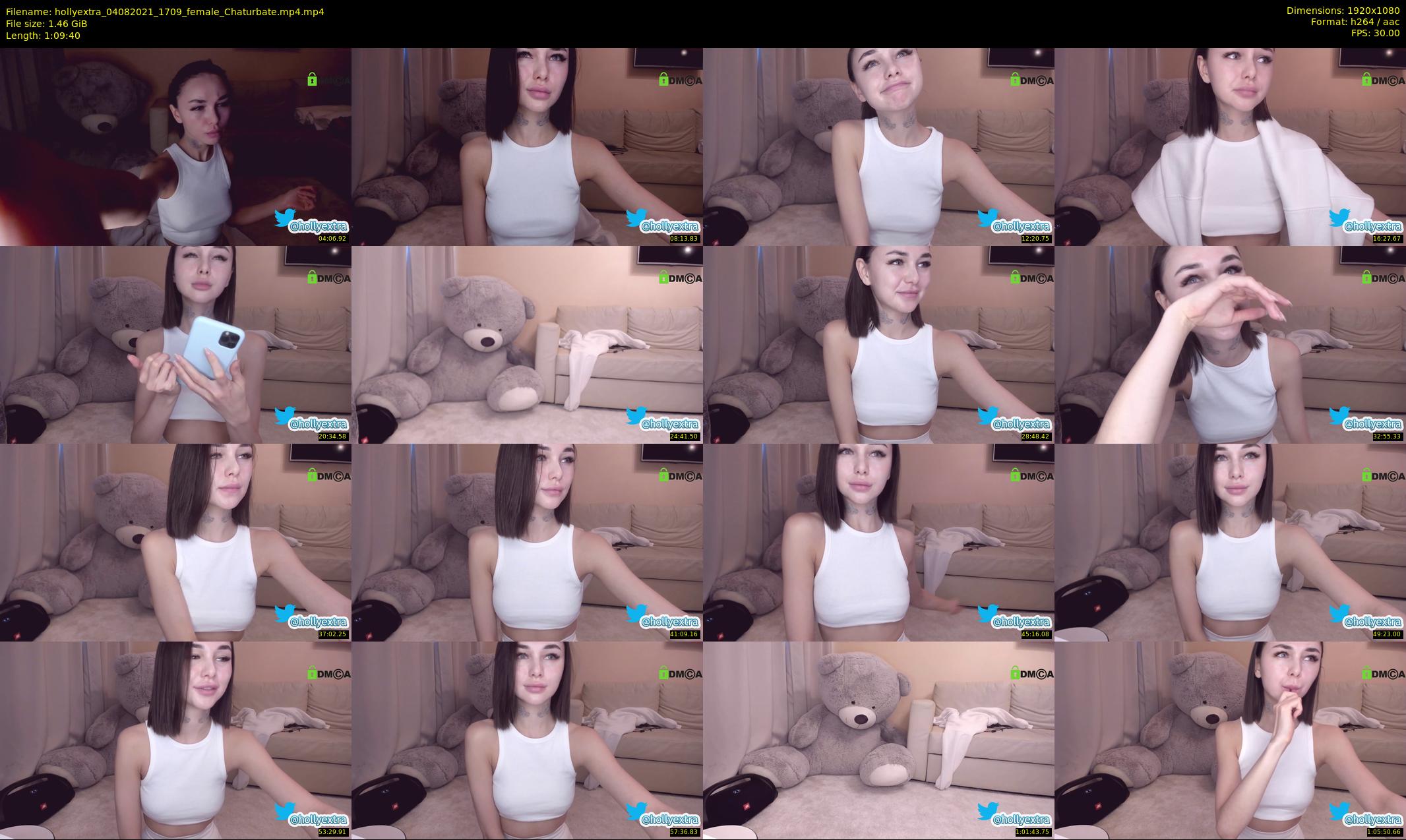 hollyextra — 70 minute Chaturbate female cam show recording, 1080p, Aug 4, 2021