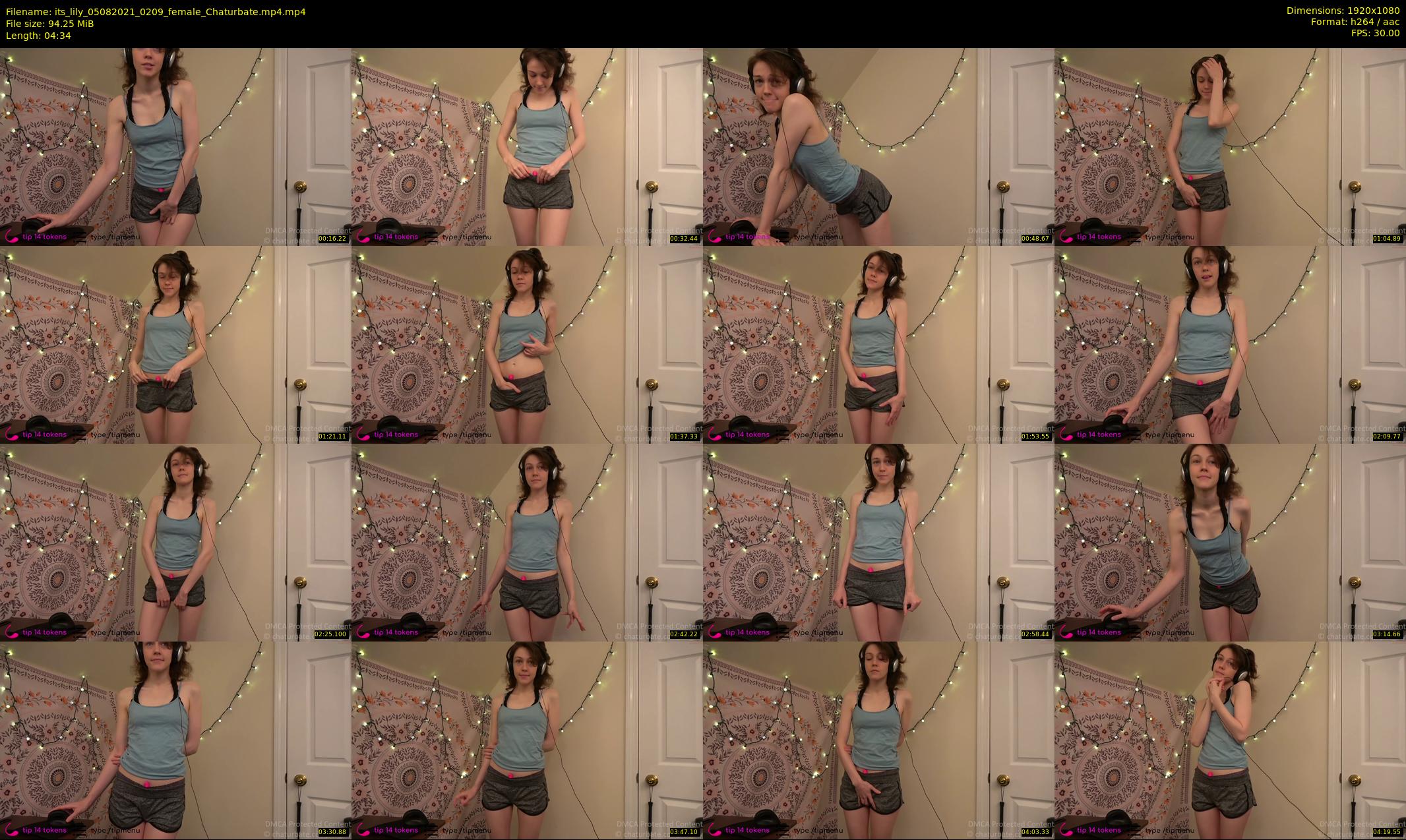 its_lily — 5 minute Chaturbate female cam show recording, 1080p, Aug 5, 2021