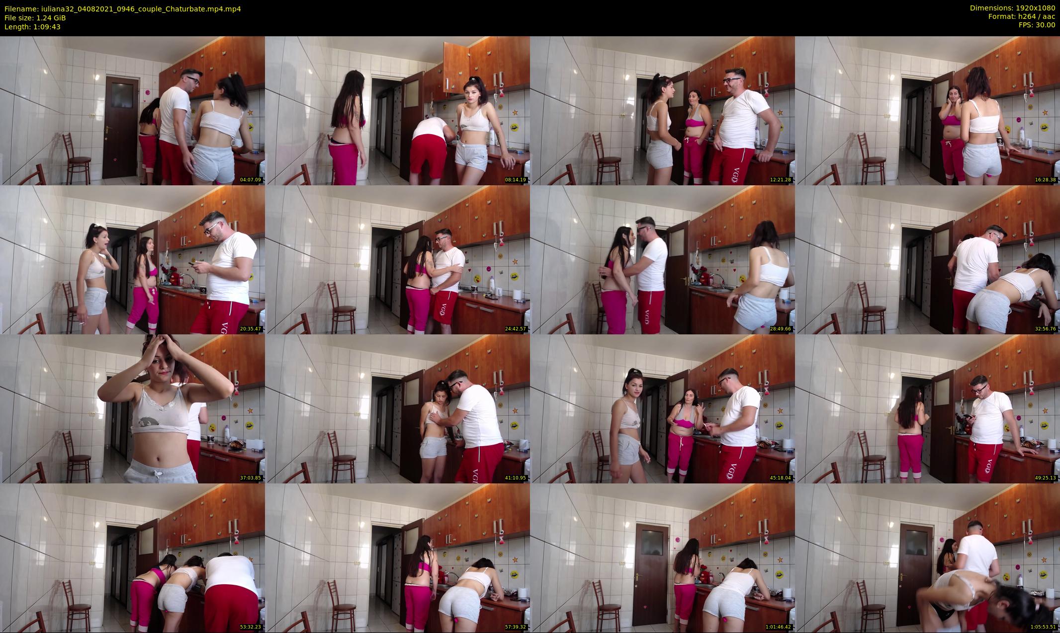 iuliana32 — 70 minute Chaturbate couple cam show recording, 1080p, Aug 4, 2021