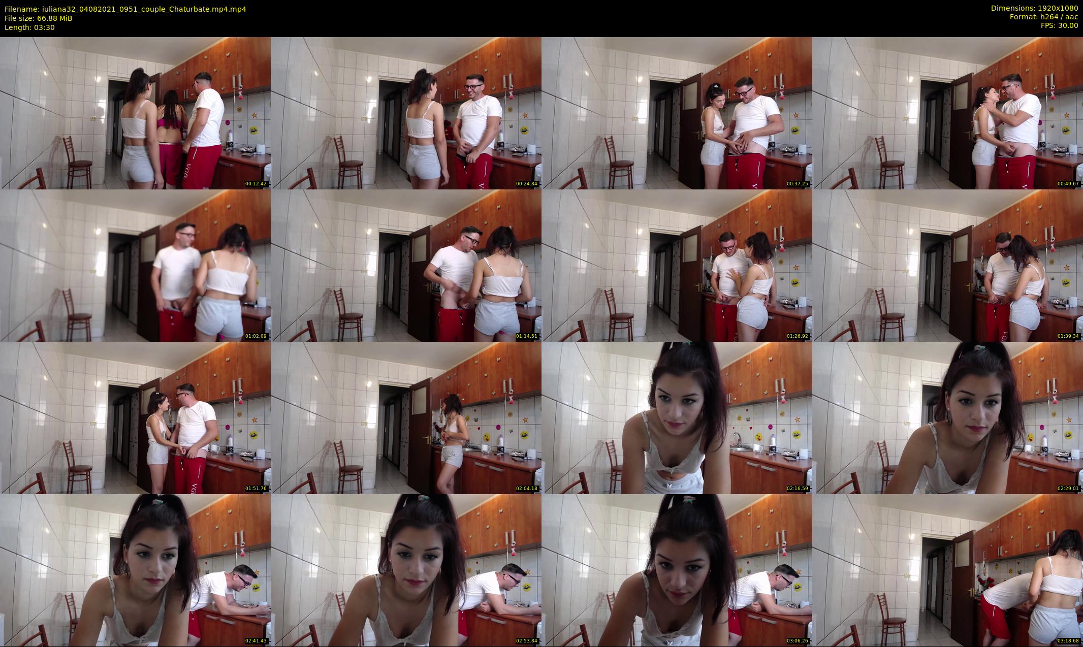 iuliana32 — 4 minute Chaturbate couple cam show recording, 1080p, Aug 4, 2021