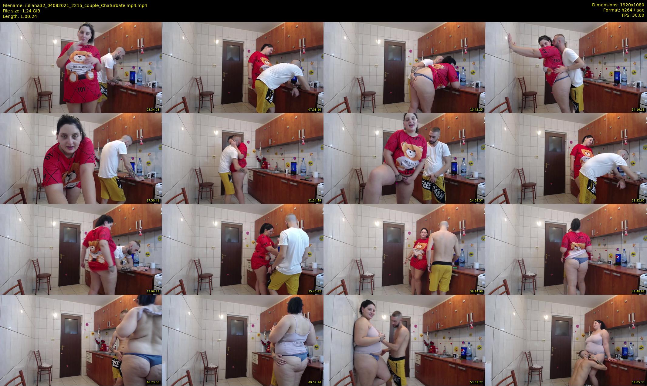 iuliana32 — 61 minute Chaturbate couple cam show recording, 1080p, Aug 4, 2021