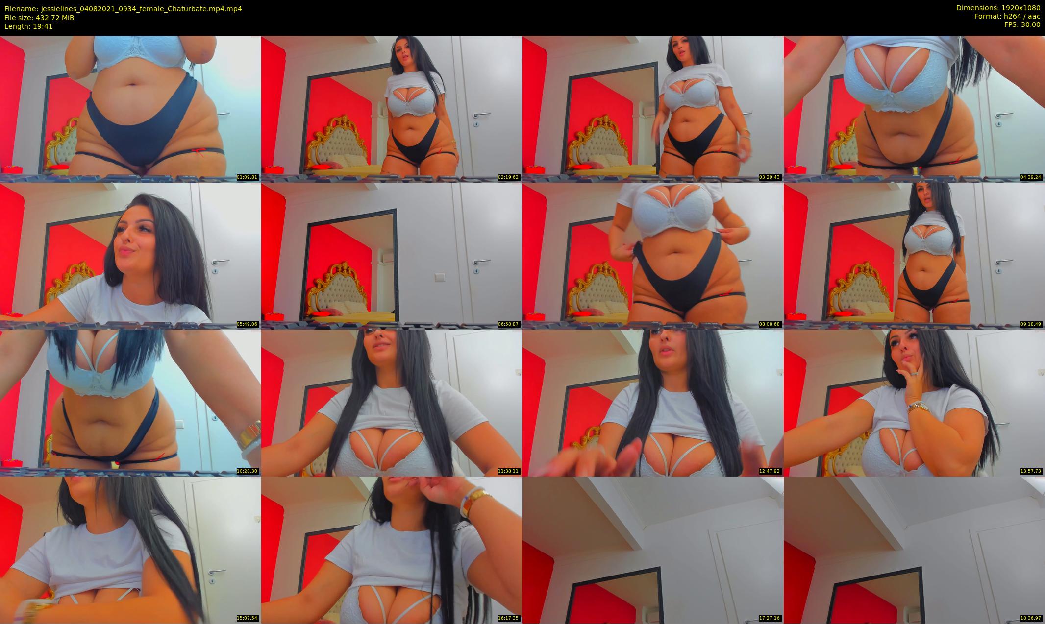jessielines — 20 minute Chaturbate female cam show recording, 1080p, Aug 4, 2021