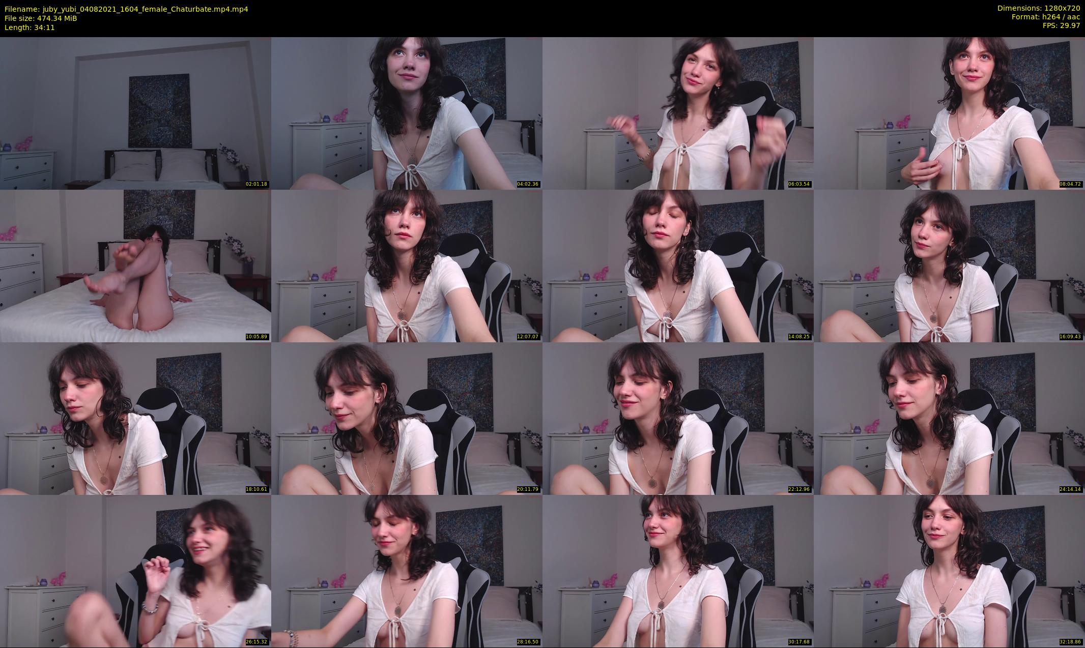 juby_yubi — 35 minute Chaturbate female cam show recording, 720p, Aug 4, 2021