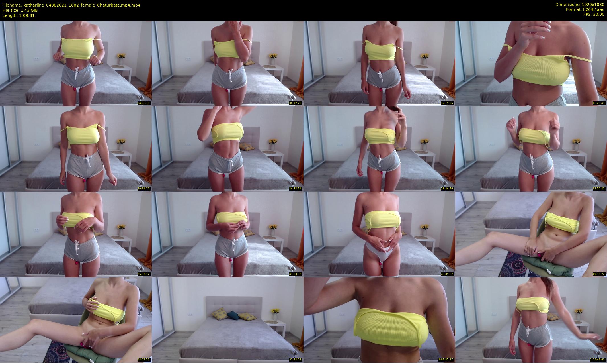 kathariine — 70 minute Chaturbate female cam show recording, 1080p, Aug 4, 2021