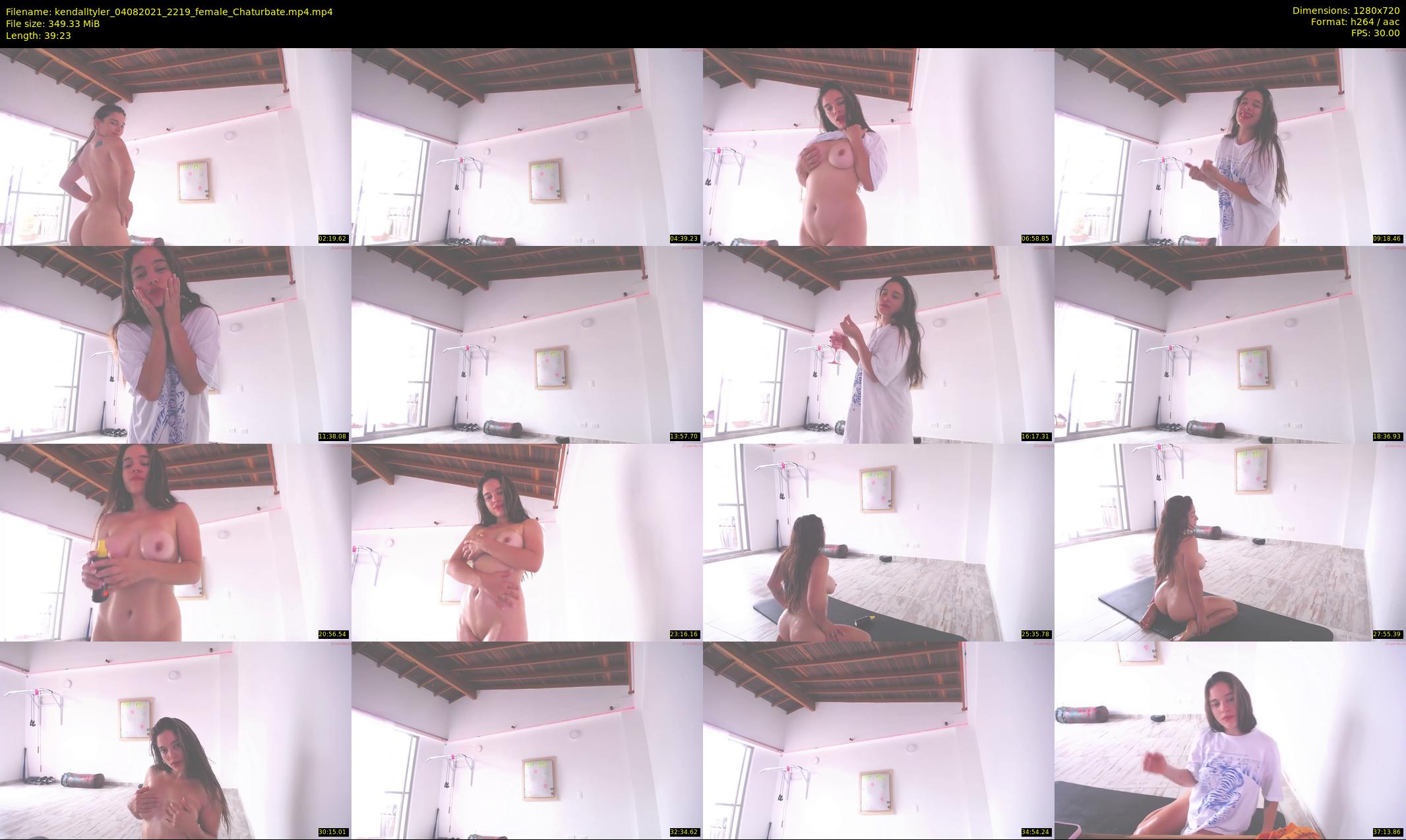 kendalltyler — 40 minute Chaturbate female cam show recording, 720p, Aug 4, 2021