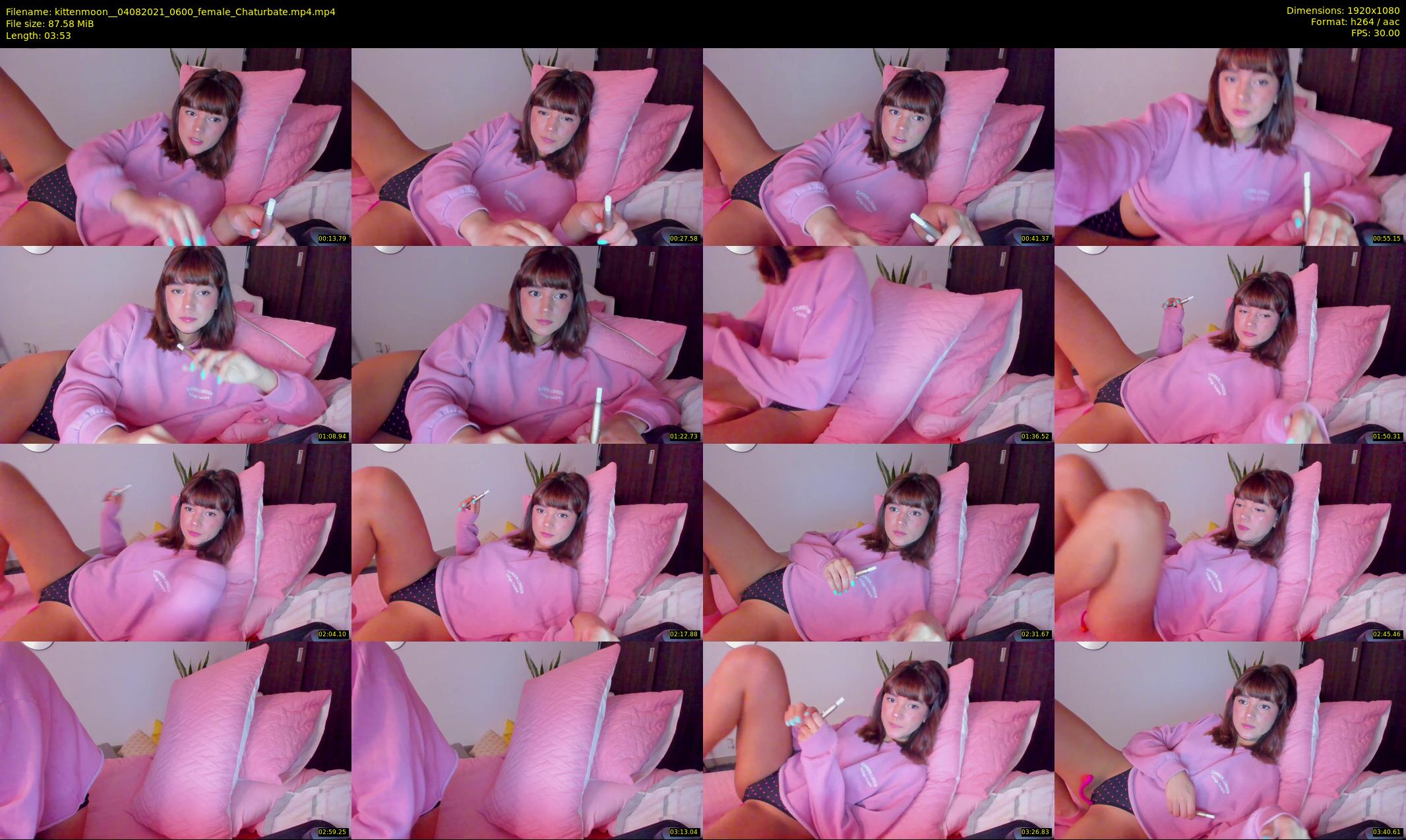 kittenmoon_ — 4 minute Chaturbate female cam show recording, 1080p, Aug 4, 2021