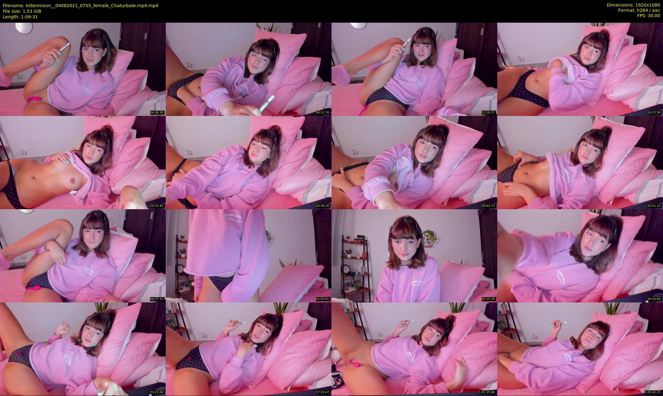 kittenmoon_ — 70 minute Chaturbate female cam show recording, 1080p, Aug 4, 2021