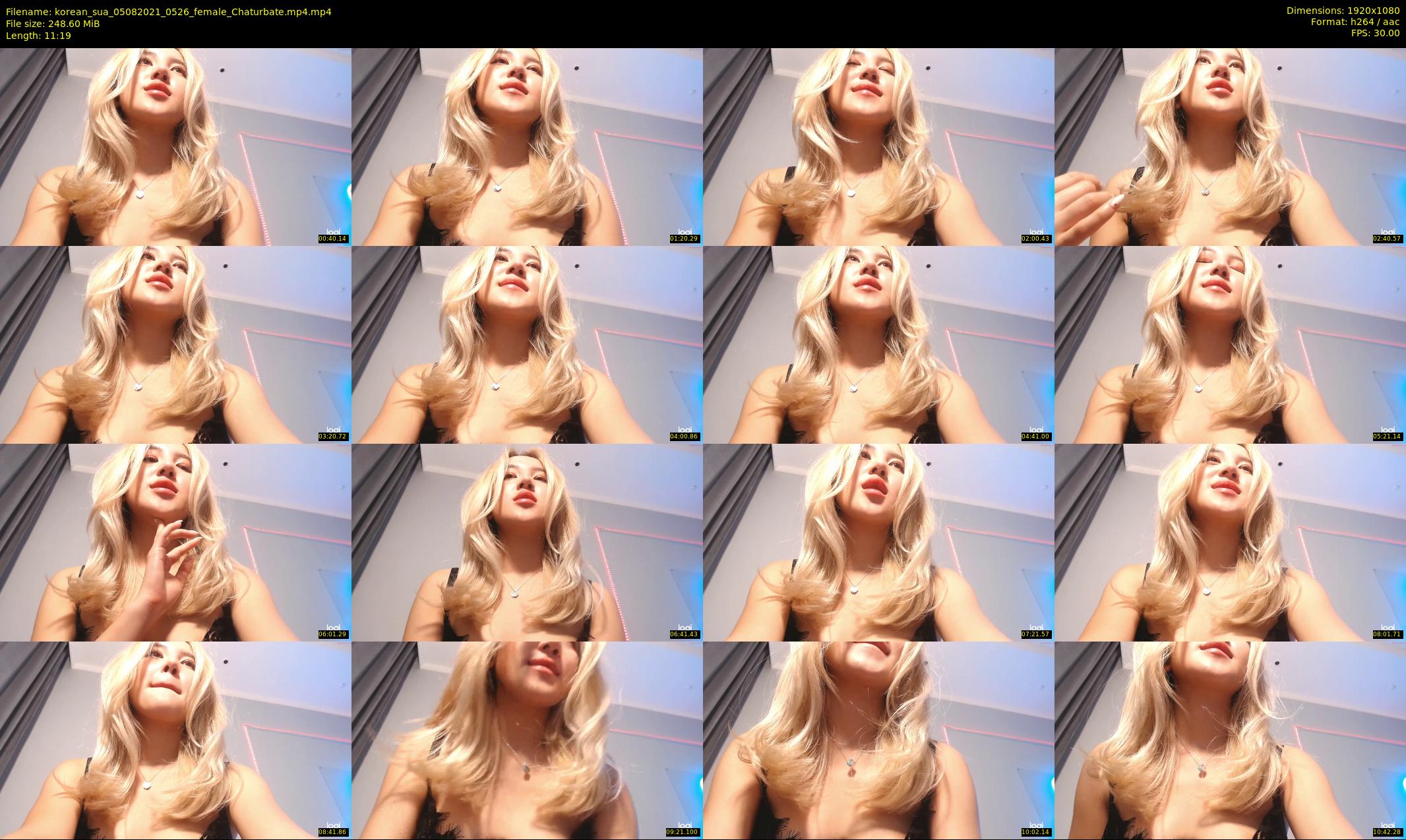 korean_sua — 12 minute Chaturbate female cam show recording, 1080p, Aug 5, 2021