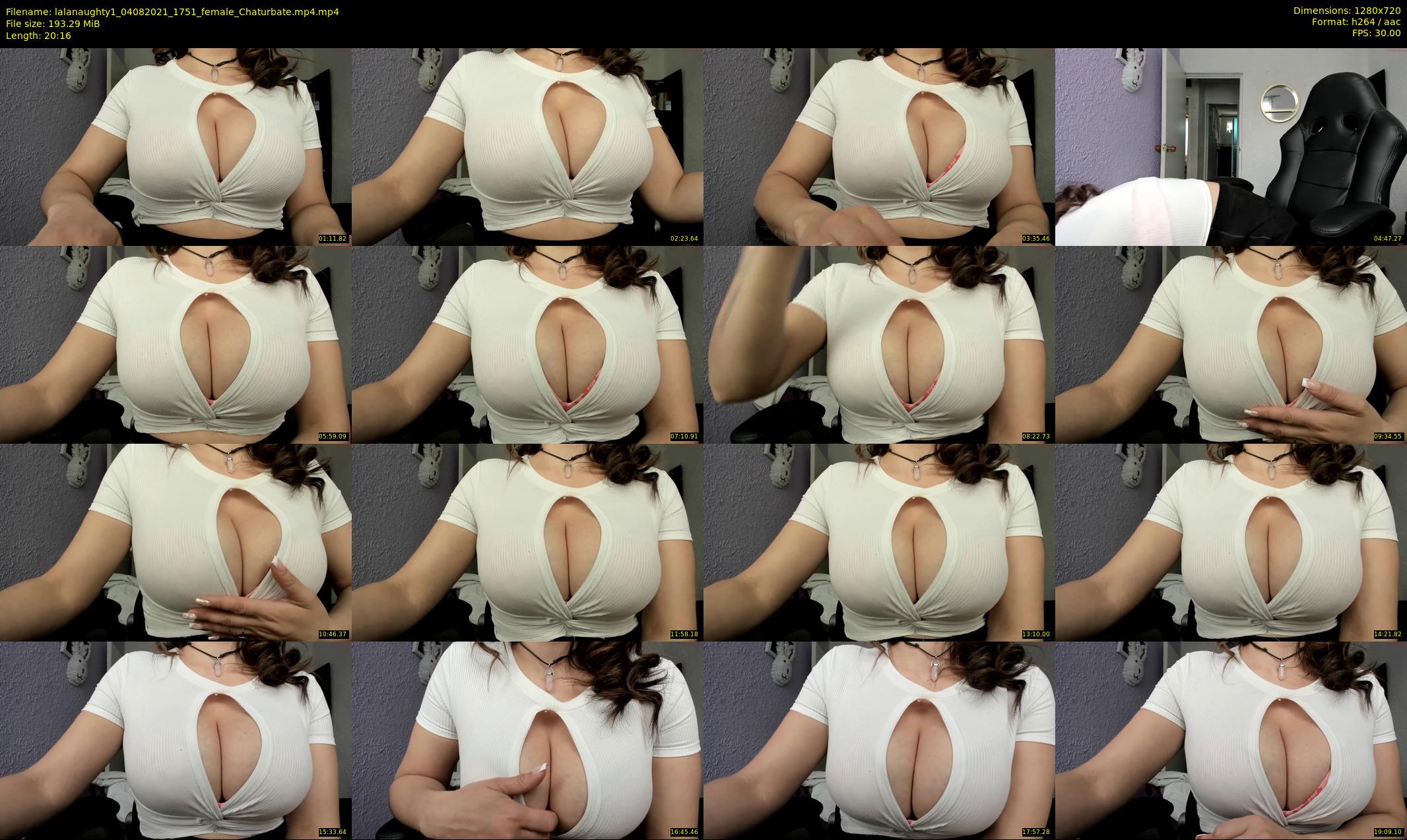 lalanaughty1 — 21 minute Chaturbate female cam show recording, 720p, Aug 4, 2021