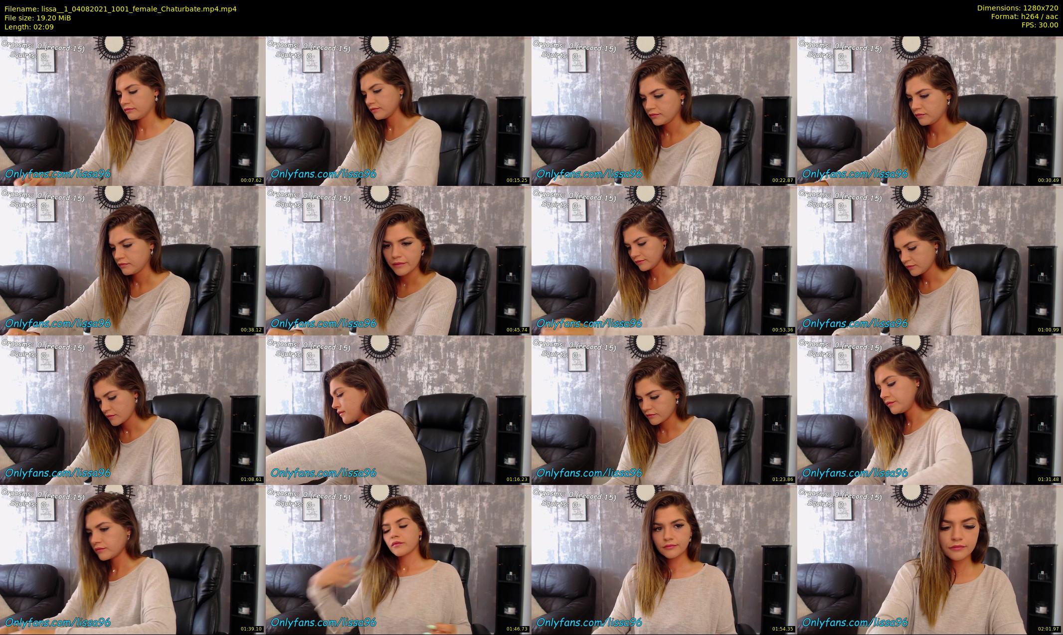 lissa__1 — 3 minute Chaturbate female cam show recording, 720p, Aug 4, 2021