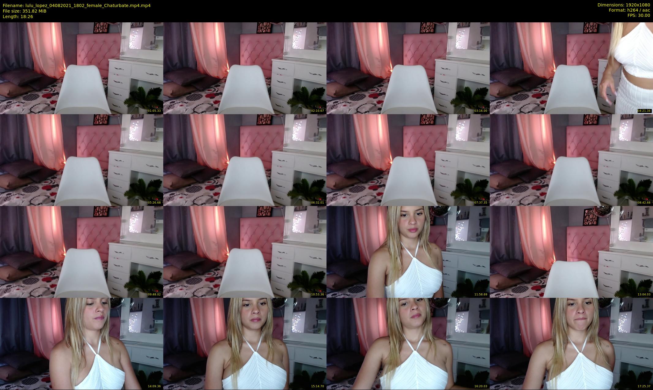 lulu_lopez — 19 minute Chaturbate female cam show recording, 1080p, Aug 4, 2021