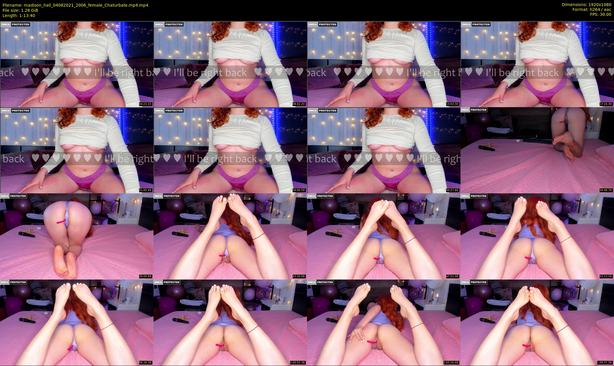 madison_hall — 74 minute Chaturbate female cam show recording, 1080p, Aug 4, 2021