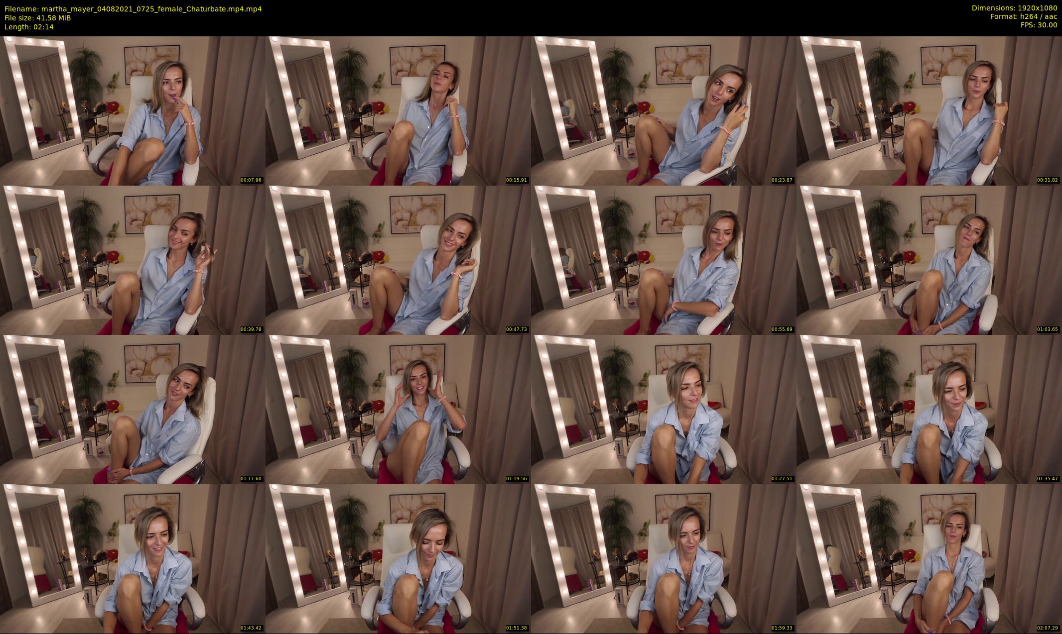 martha_mayer — 3 minute Chaturbate female cam show recording, 1080p, Aug 4, 2021