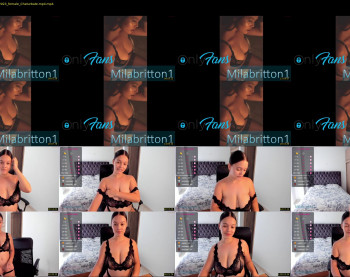 milabritton1 — 69 minute Chaturbate female cam show recording, 720p, Aug 4, 2021