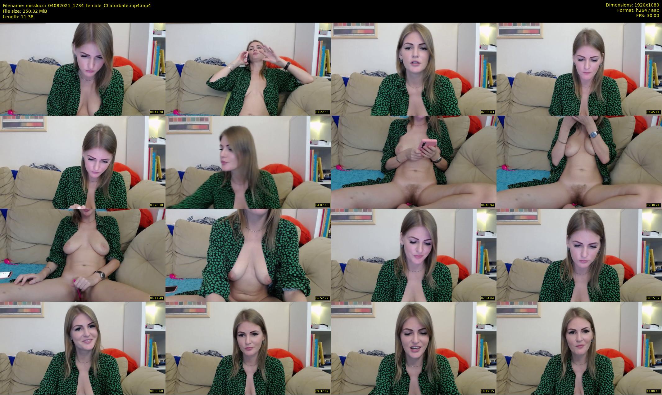 misslucci — 12 minute Chaturbate female cam show recording, 1080p, Aug 4, 2021