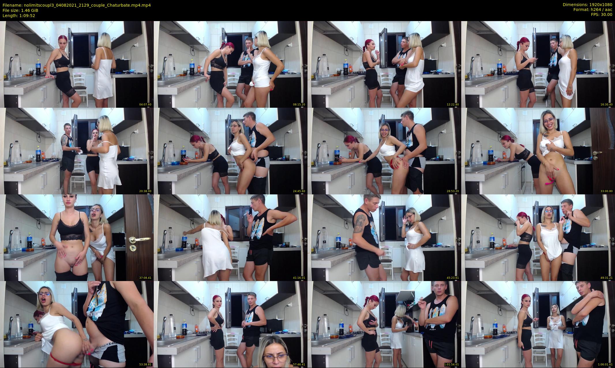 nolimitscoupl3 — 70 minute Chaturbate couple cam show recording, 1080p, Aug 4, 2021