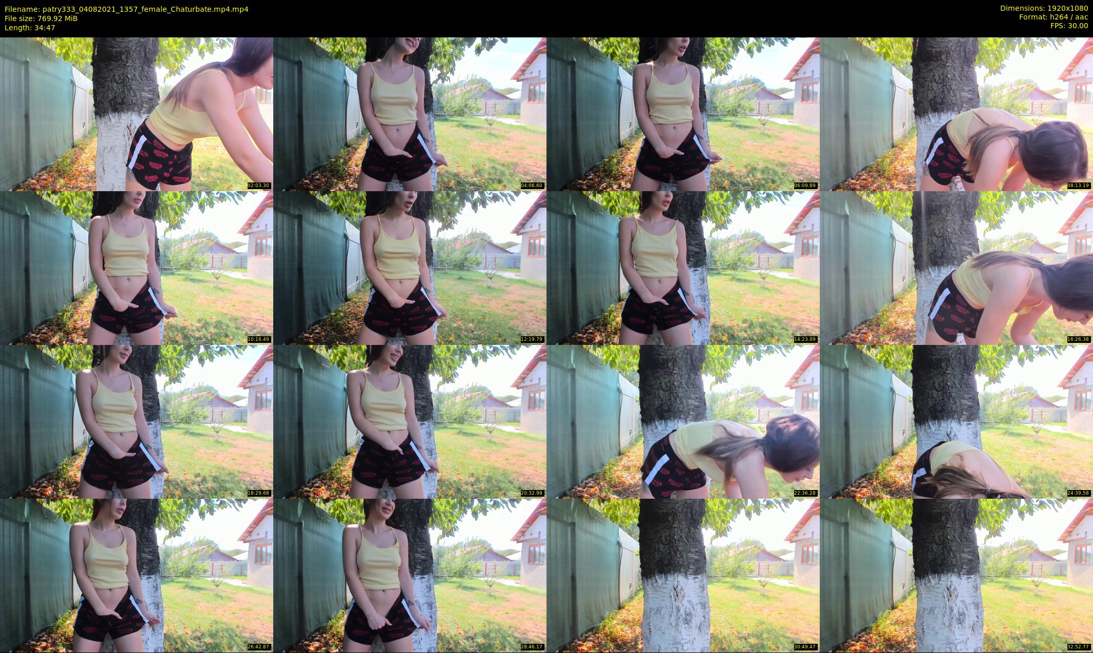 patry333 — 35 minute Chaturbate female cam show recording, 1080p, Aug 4, 2021