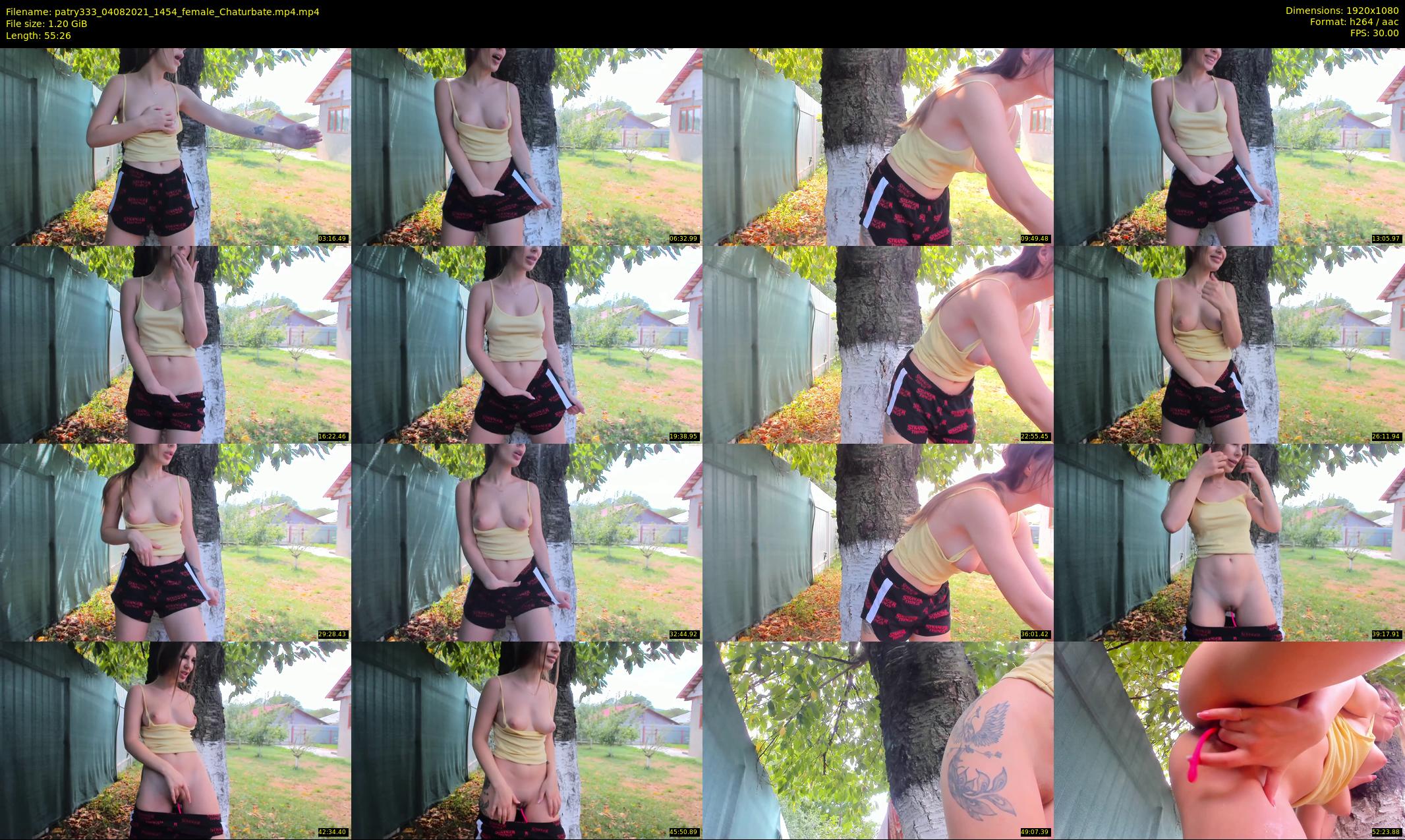patry333 — 56 minute Chaturbate female cam show recording, 1080p, Aug 4, 2021