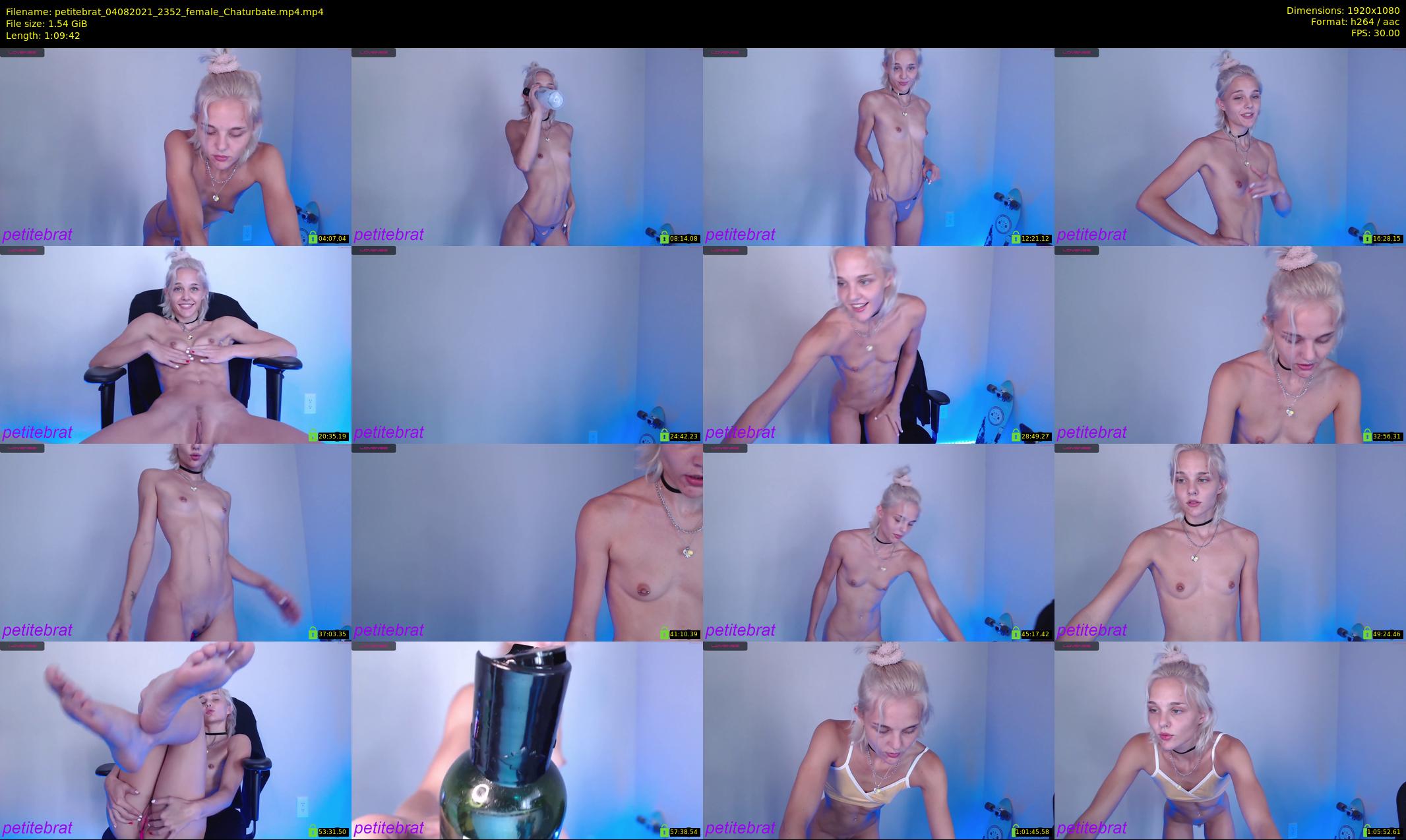petitebrat — 70 minute Chaturbate female cam show recording, 1080p, Aug 4, 2021