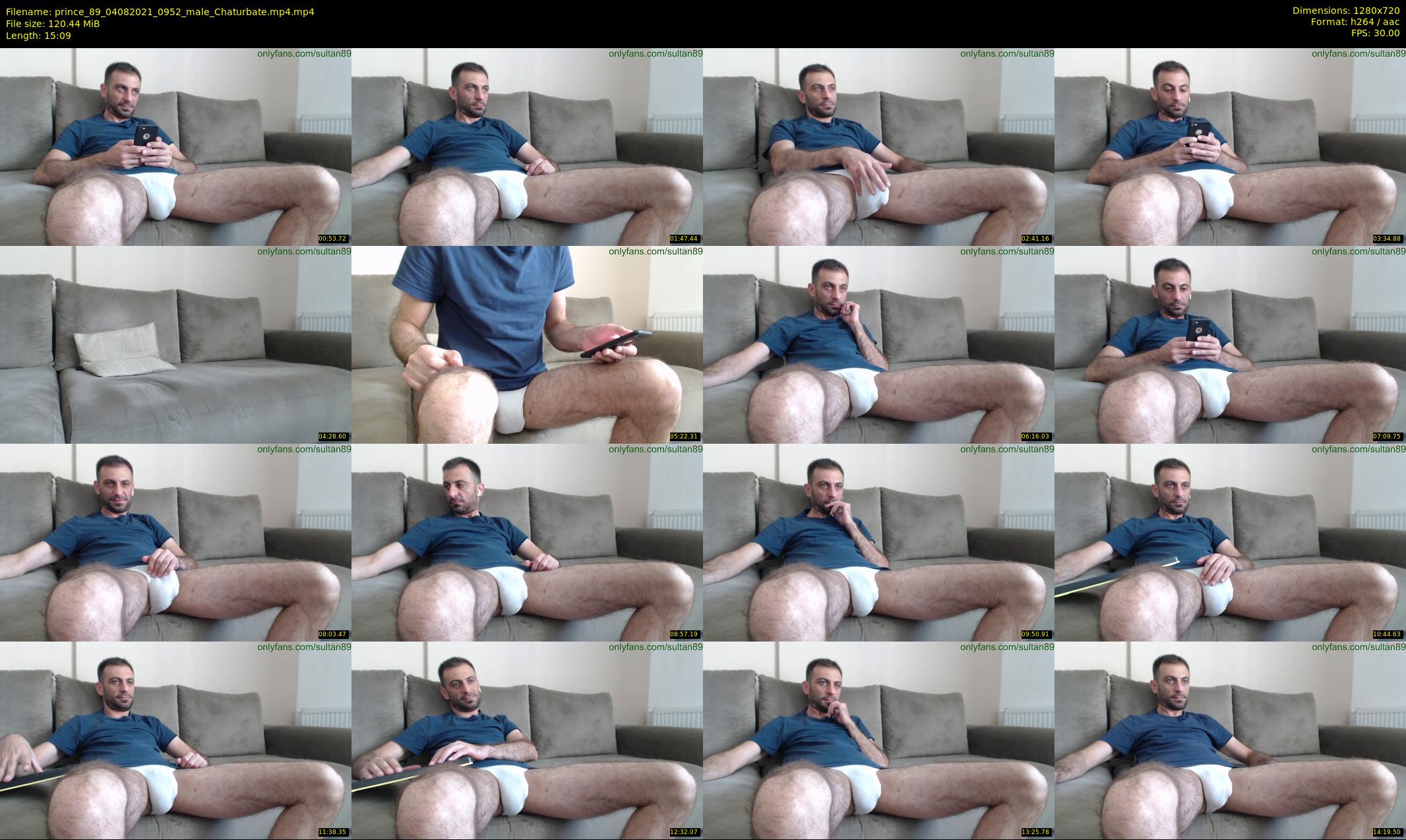 prince_89 — 16 minute Chaturbate male cam show recording, 720p, Aug 4, 2021