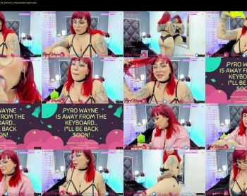 pyrowayne — 73 minute Chaturbate female cam show recording, 1080p, Aug 5, 2021