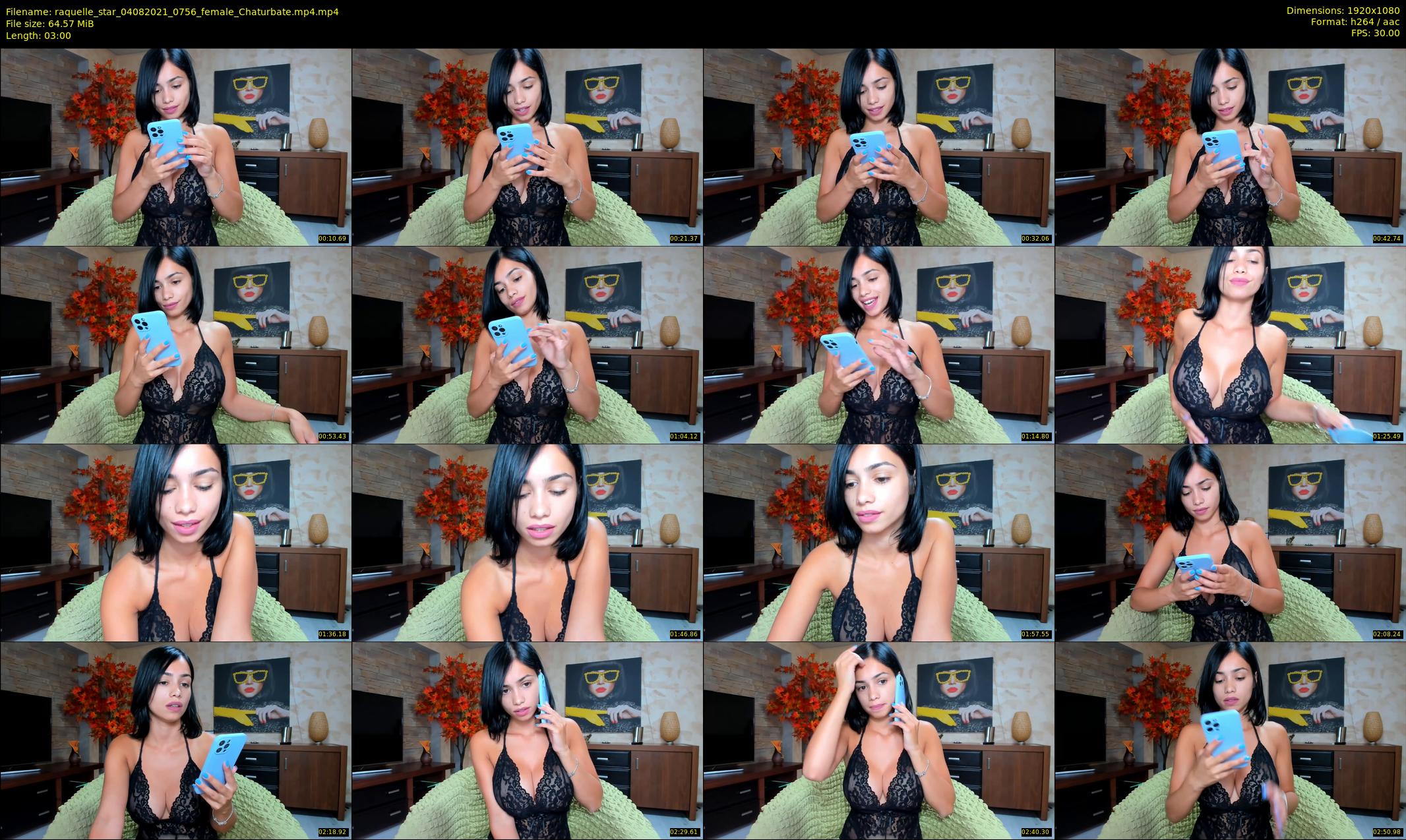 raquelle_star — 3 minute Chaturbate couple cam show recording, 1080p, Aug 4, 2021