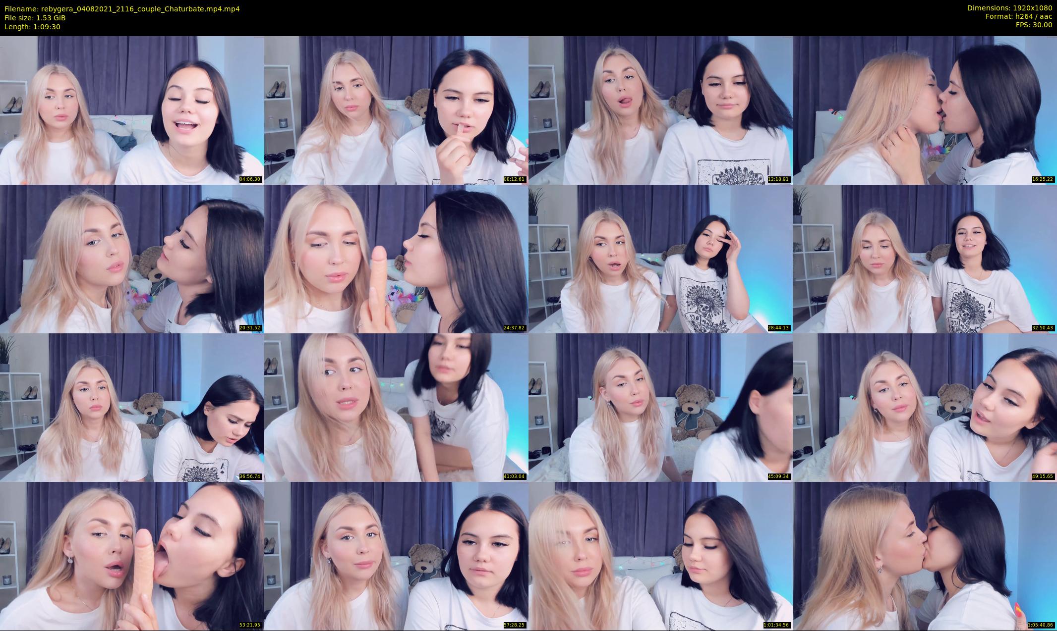 rebygera — 70 minute Chaturbate couple cam show recording, 1080p, Aug 4, 2021