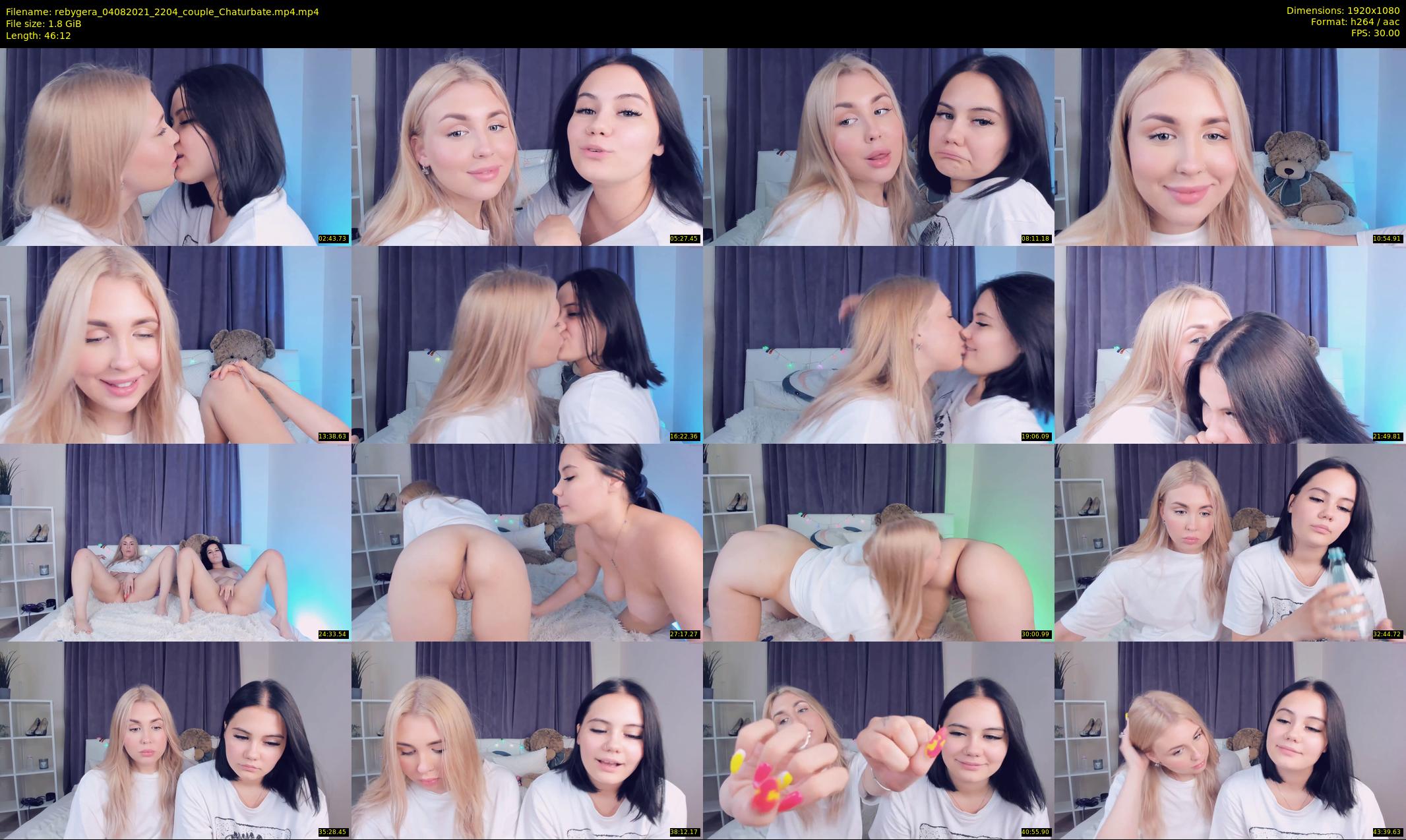 rebygera — 47 minute Chaturbate couple cam show recording, 1080p, Aug 4, 2021