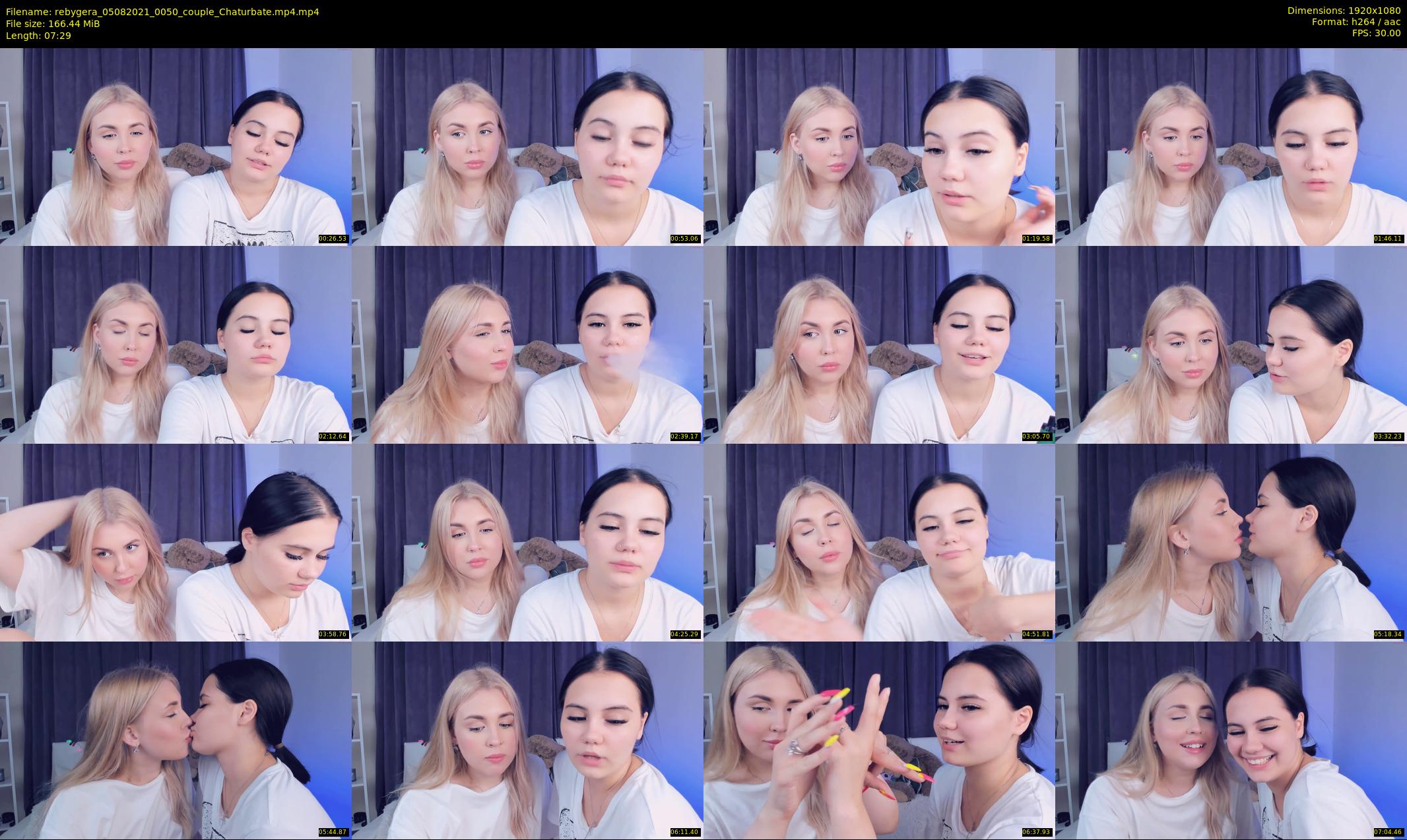 rebygera — 8 minute Chaturbate couple cam show recording, 1080p, Aug 5, 2021