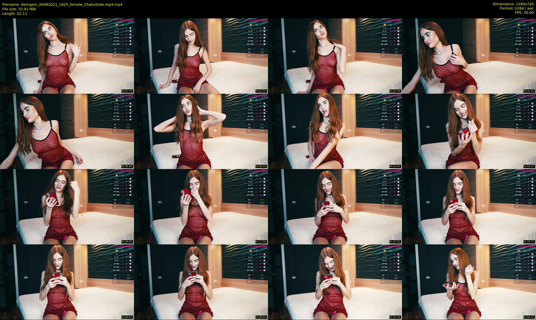 slemgem — 3 minute Chaturbate couple cam show recording, 720p, Aug 4, 2021
