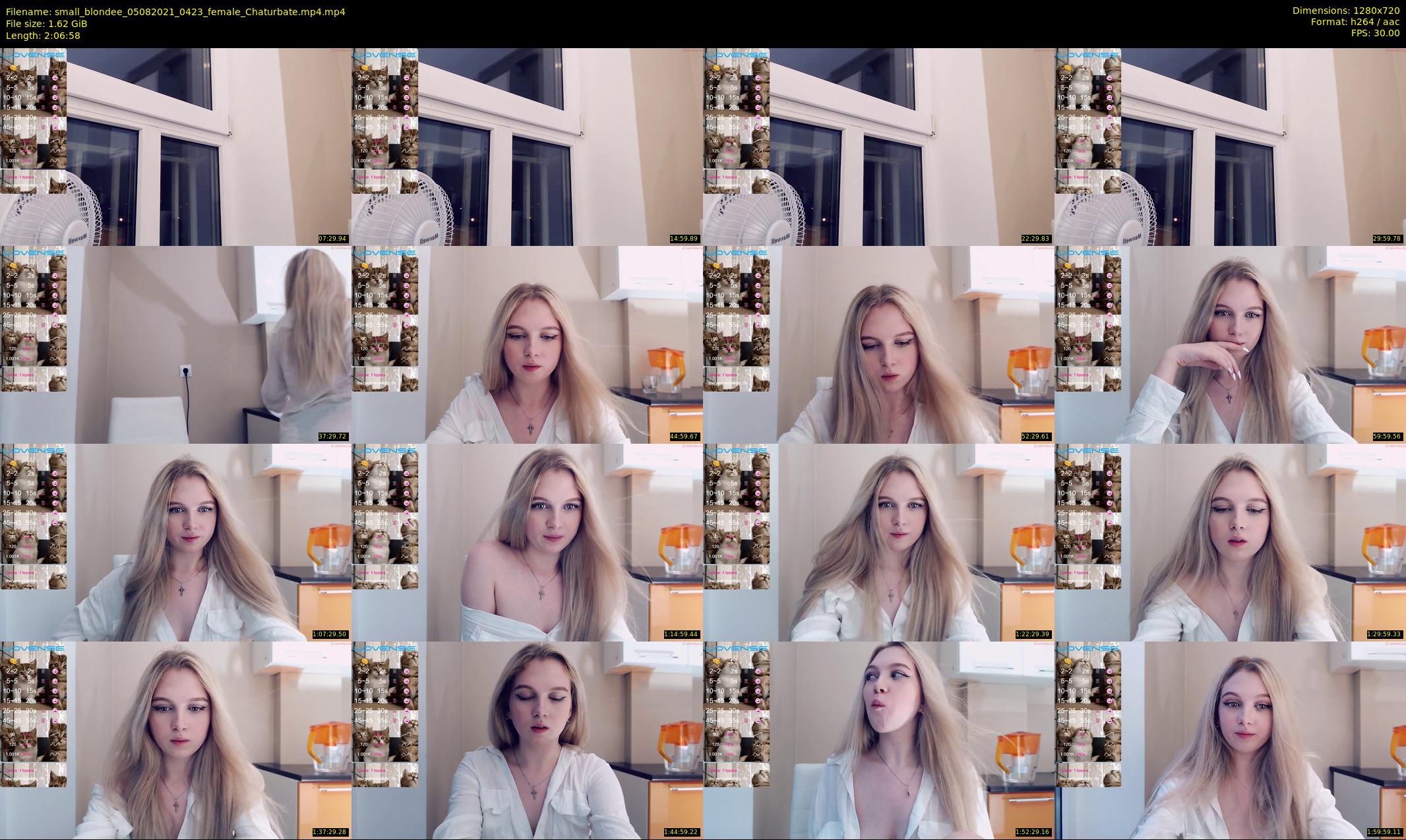 small_blondee — 127 minute Chaturbate female cam show recording, 720p, Aug 5, 2021