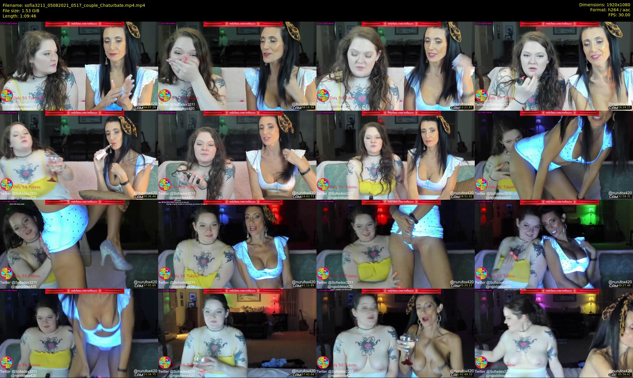 sofia3211 — 70 minute Chaturbate couple cam show recording, 1080p, Aug 5, 2021