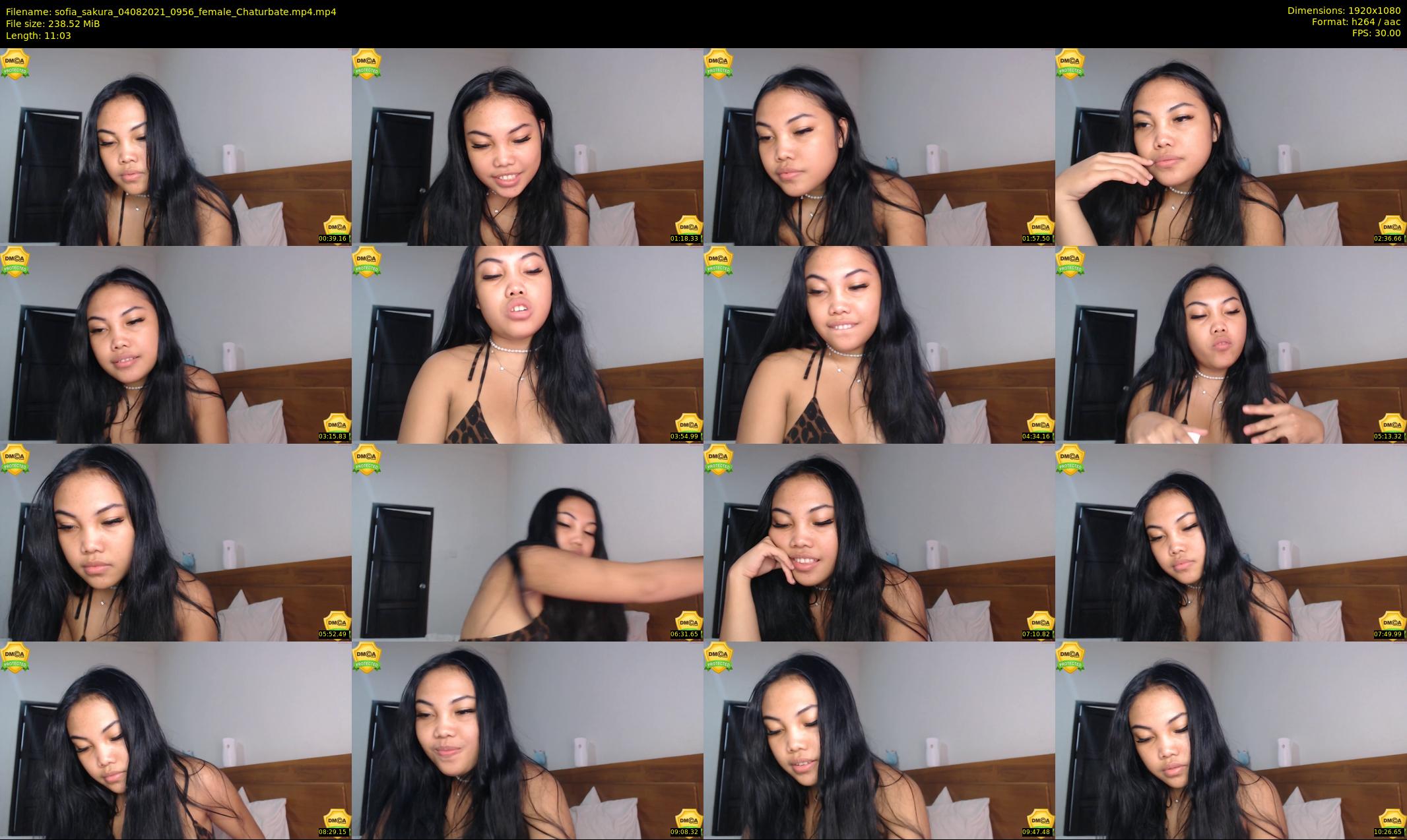 sofia_sakura — 12 minute Chaturbate female cam show recording, 1080p, Aug 4, 2021