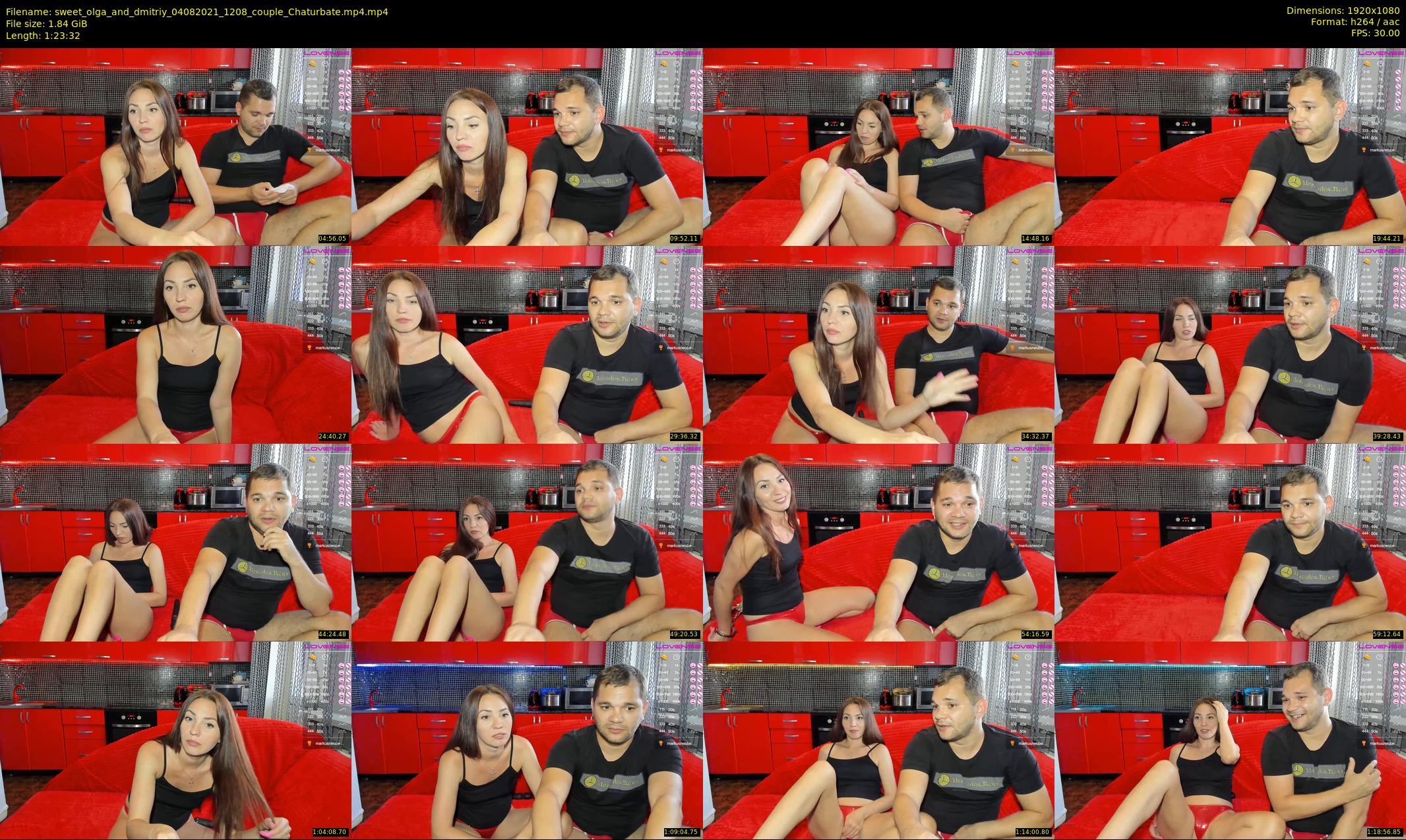 sweet_olga_and_dmitriy — 84 minute Chaturbate couple cam show recording, 1080p, Aug 4, 2021