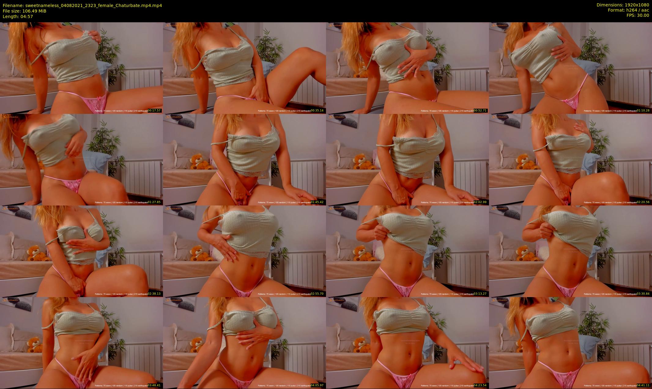sweetnameless — 5 minute Chaturbate couple cam show recording, 1080p, Aug 4, 2021