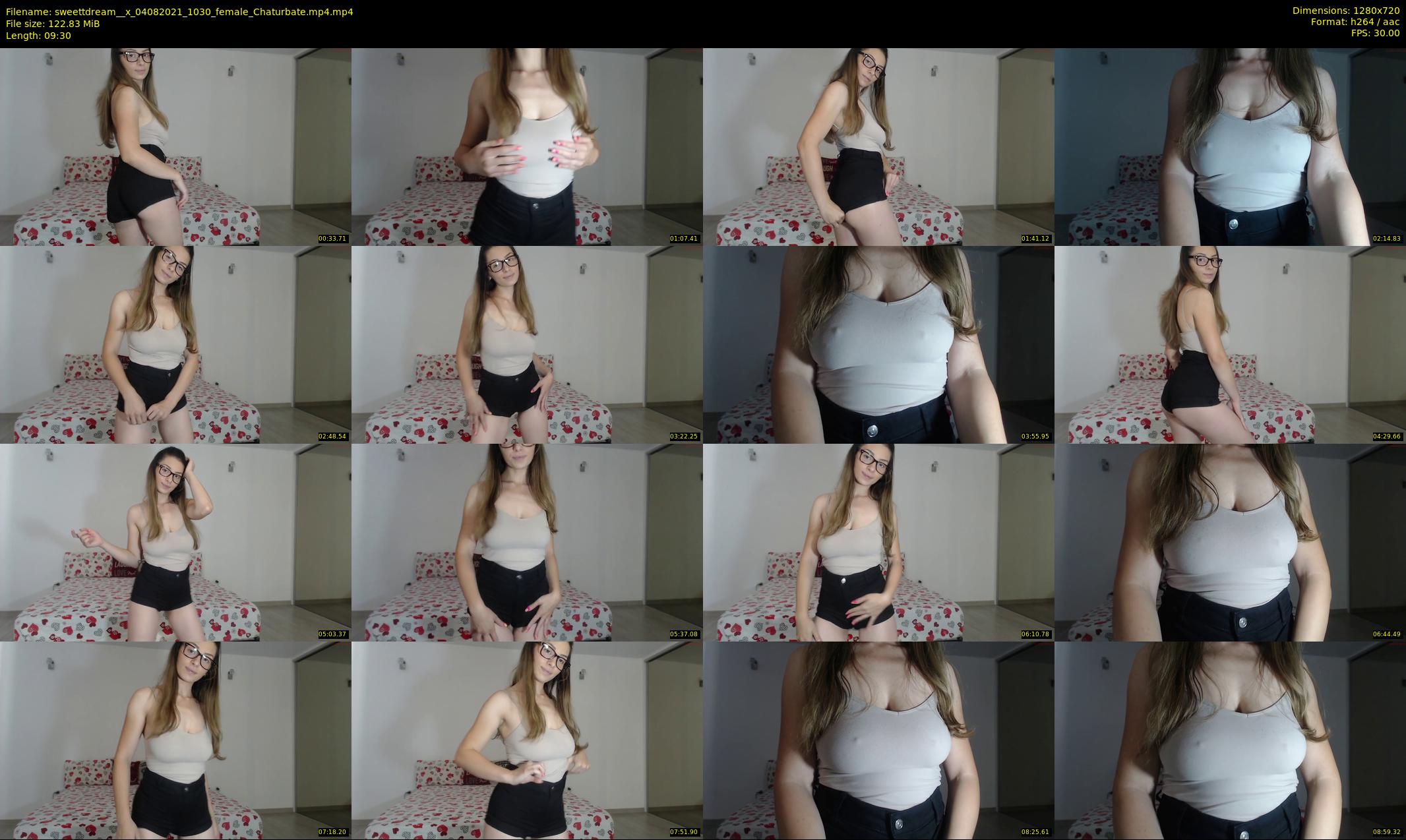 sweettdream__x — 10 minute Chaturbate female cam show recording, 720p, Aug 4, 2021