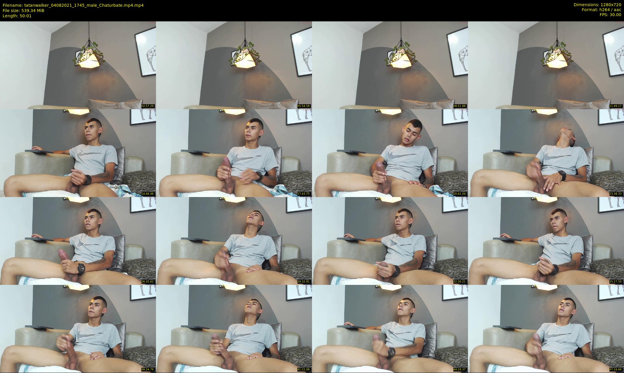 tatanwalker — 51 minute Chaturbate male cam show recording, 720p, Aug 4, 2021